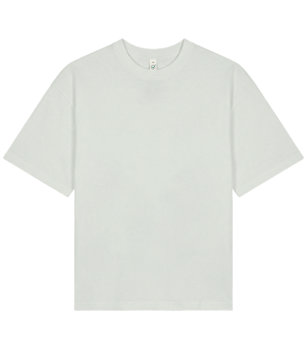 dna merch Oversized T-Shirt Unisex Bio-Baumwolle Schwarz