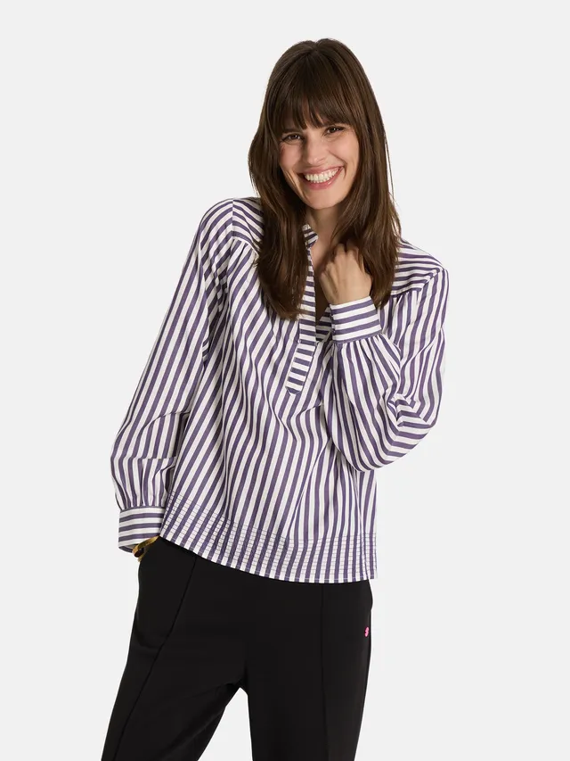 Lieblingsstück BetseyL Bluse Lyocellmix gestreift