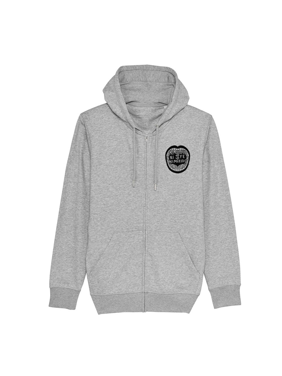 dna merch Die Stimme der Frau Damen Kapuzenjacke Schwarz