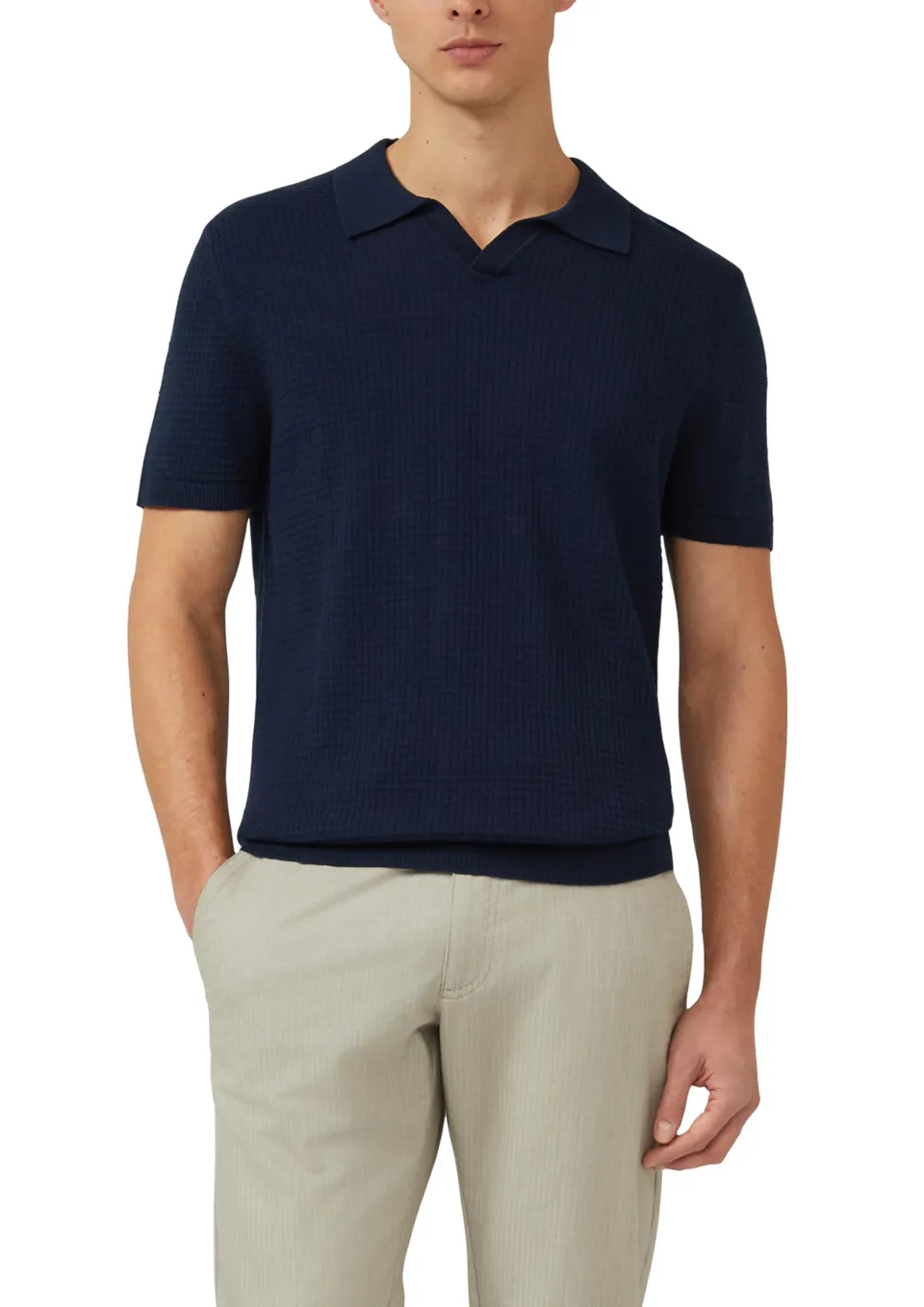 s.Oliver RED LABEL 2175905 Polo-Pullover kurzarm