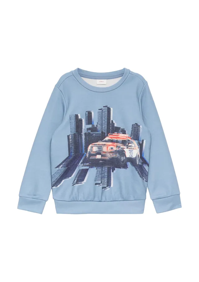 s.Oliver Red Label Sweatshirt Print Gr. 128 Baumwollmix