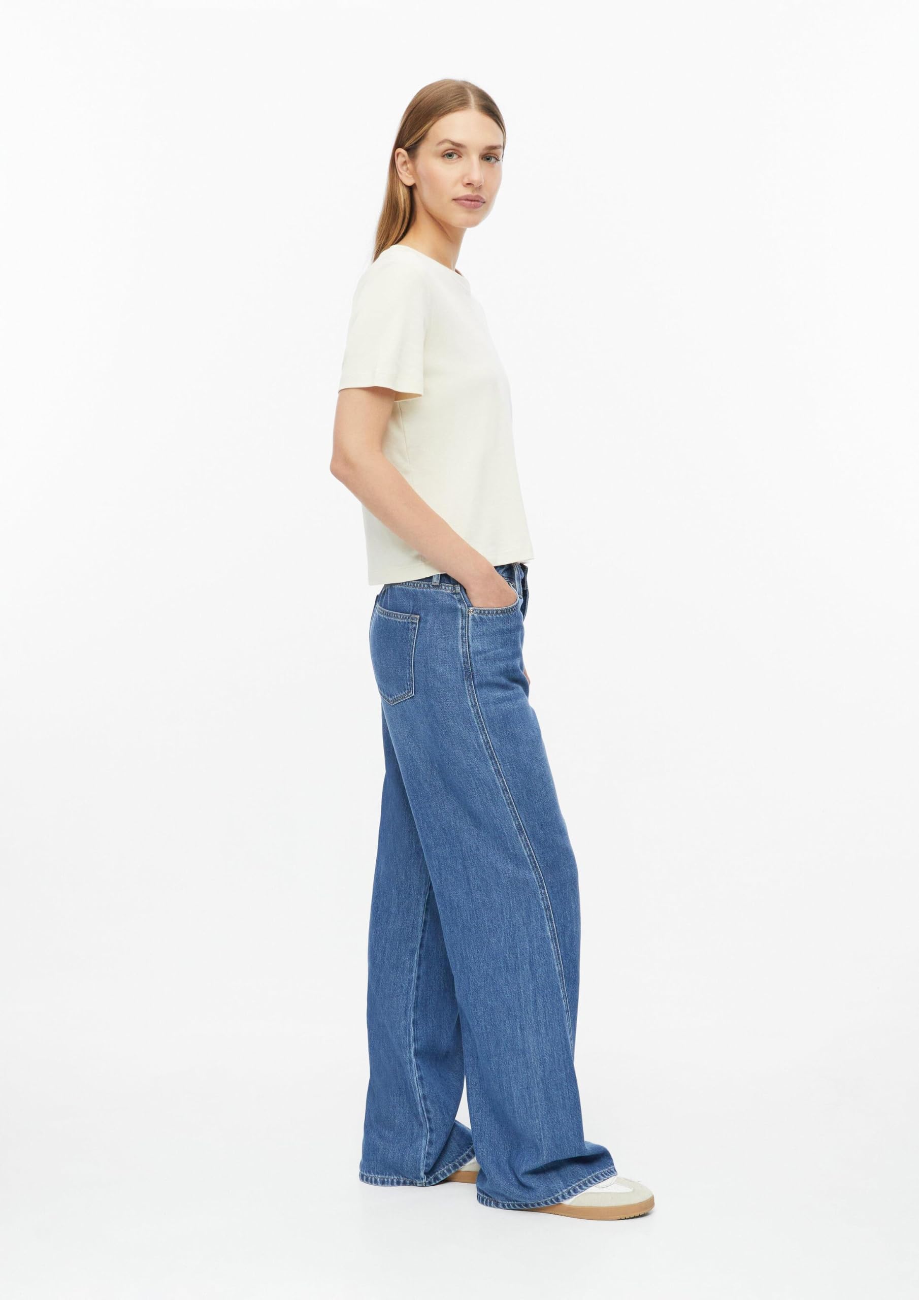 s.Oliver Red Label Suri High Rise Jeans Wide Leg 32W/34L