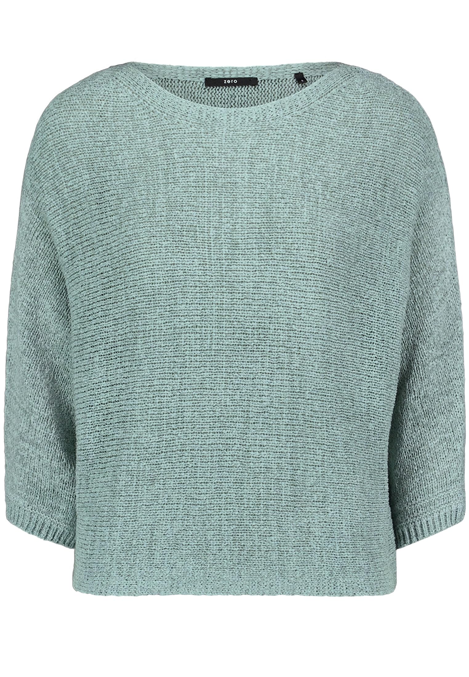 zero Grobstrick-Pullover Fledermaus Pullover L weit