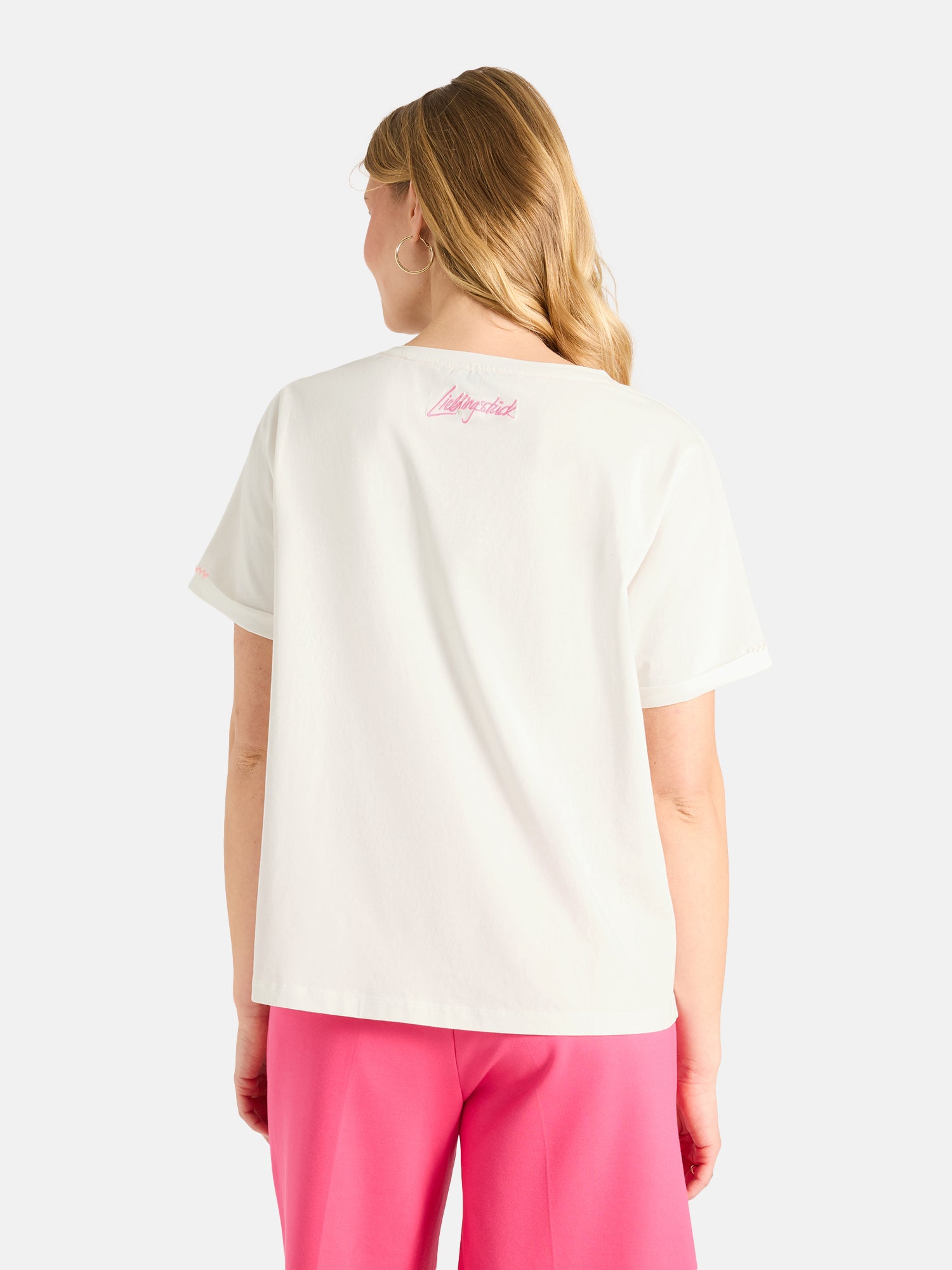 Lieblingsstück TuliaL T-Shirt Elasthan offwhite