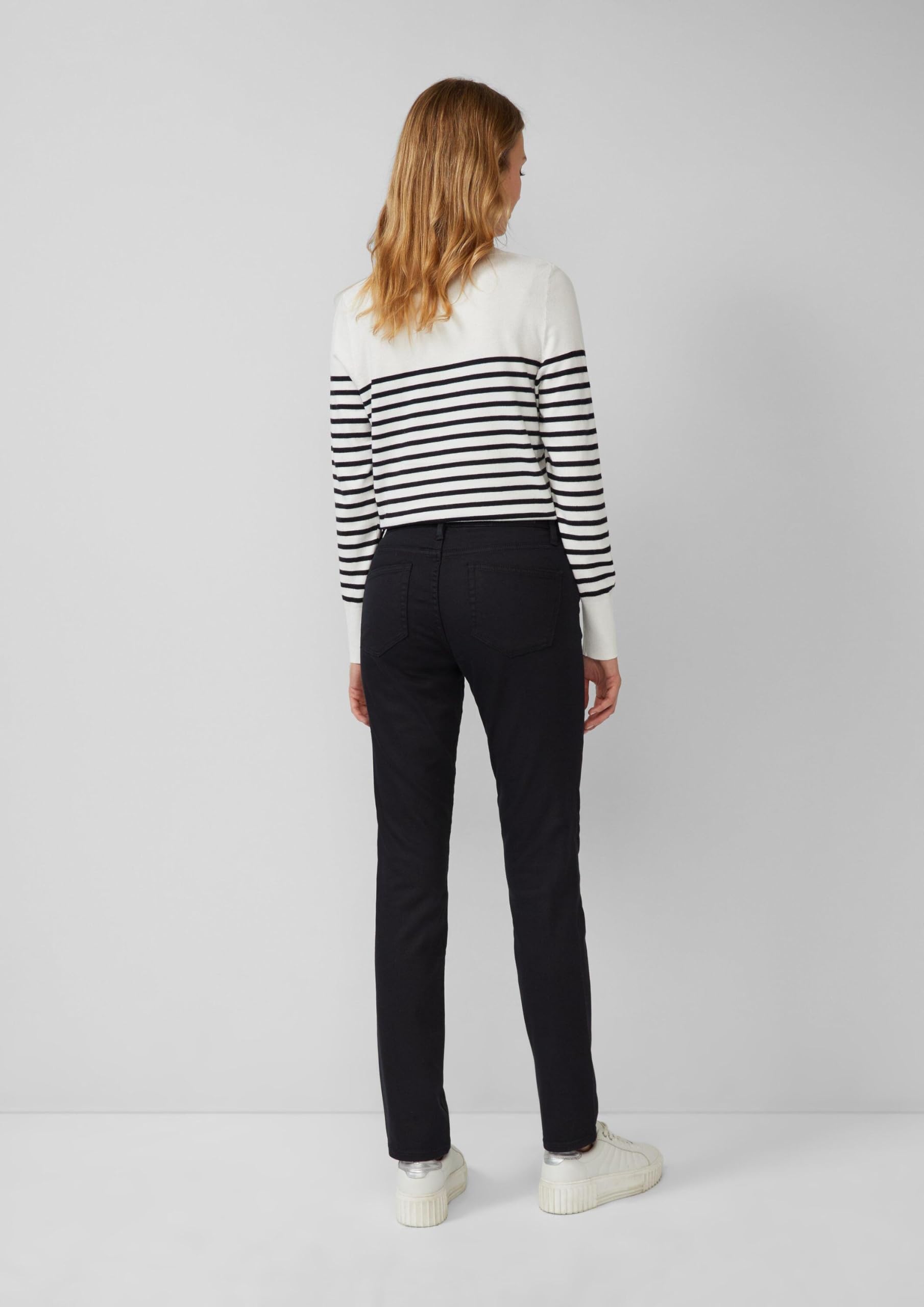 s.Oliver Betsy Jeans Slim Leg Mid Rise Denim