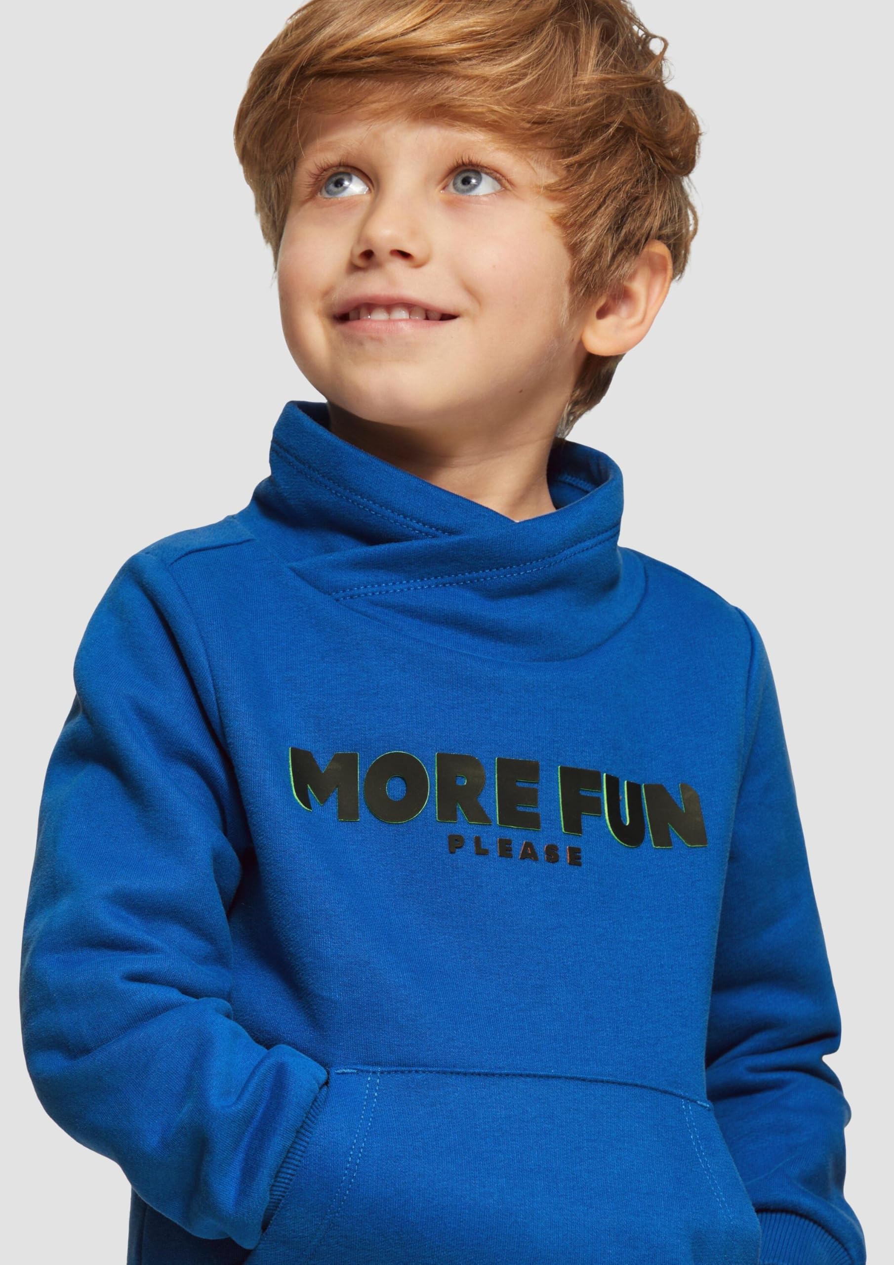 s.Oliver Junior Hoodie 116-122 Kapuzenpulli mit Print