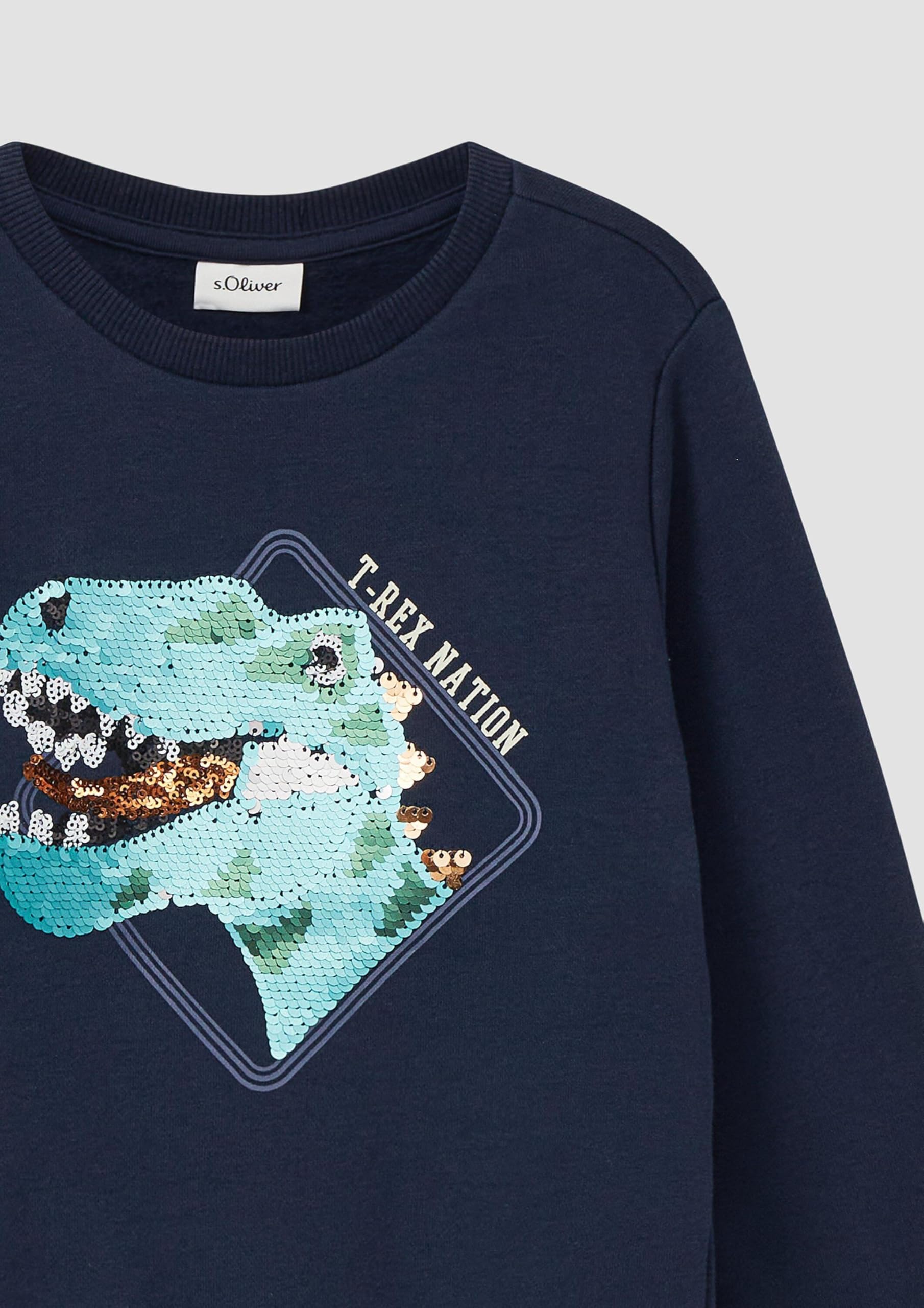 s.Oliver Junior Sweatshirt 2170061 Jungen navy 116-122