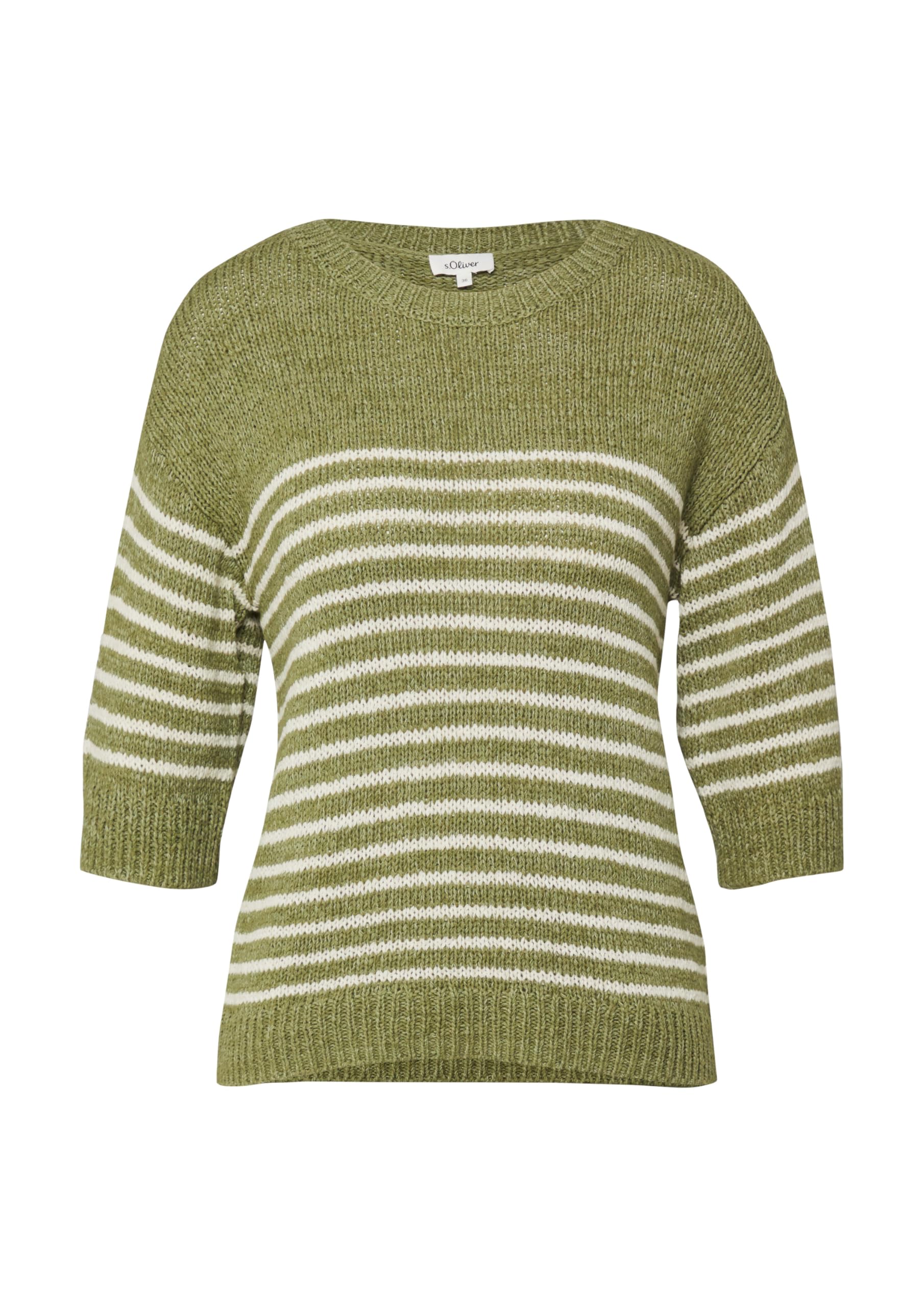 s.Oliver RED LABEL Streifenpullover 3/4-Arm Gr.34