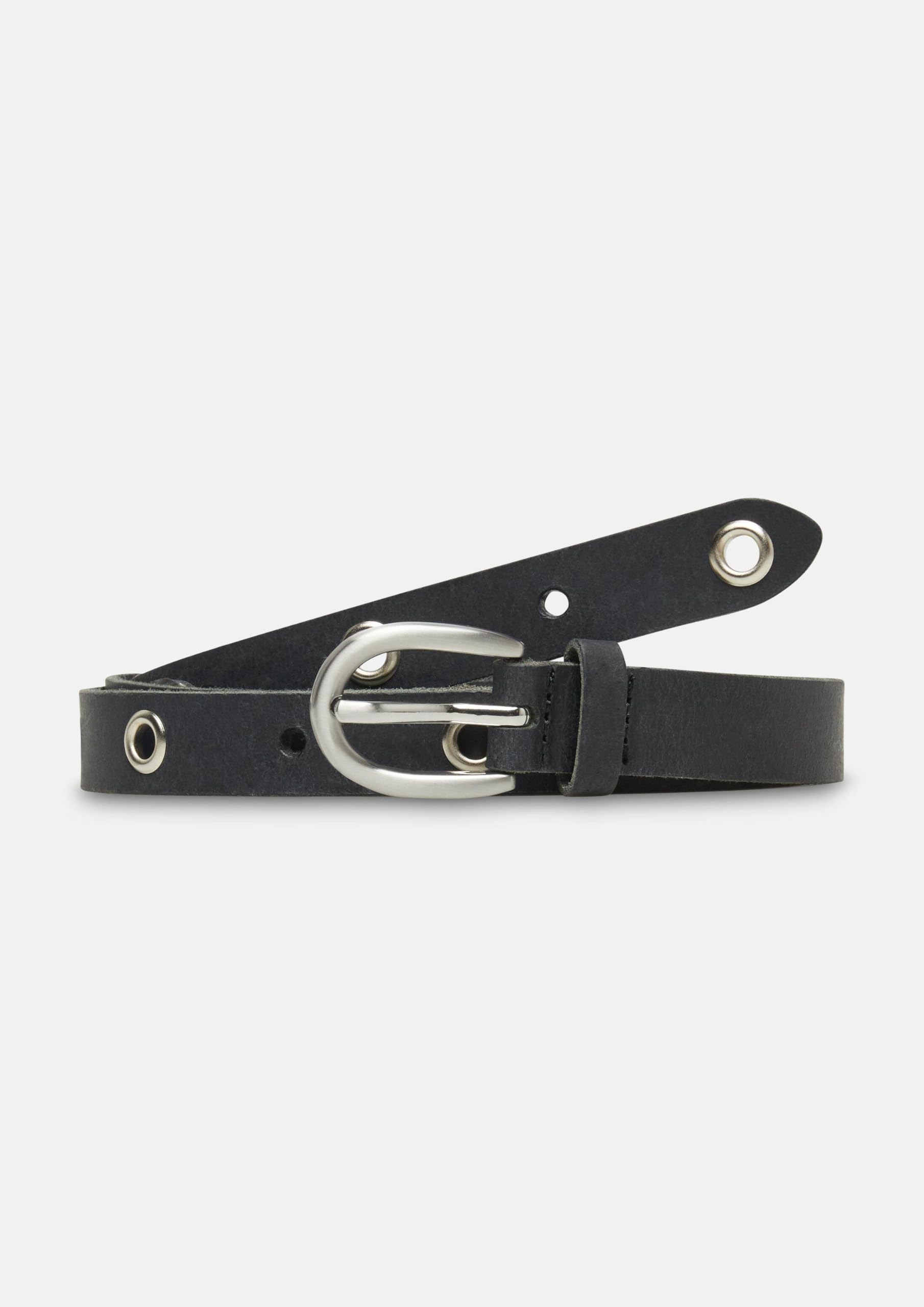 s.Oliver RED LABEL Gürtel Leder mit Nieten Größe 85
