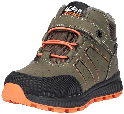 s.Oliver Sneaker Jungs hoch Klett schwarz 32 EU