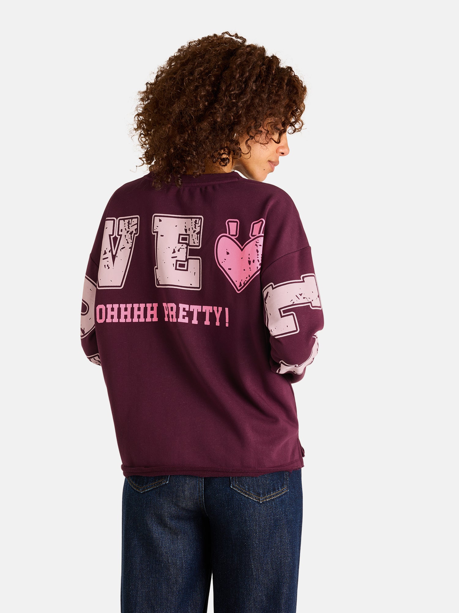 Lieblingsstück KiaL Sweatshirt fig mit Rückenprint