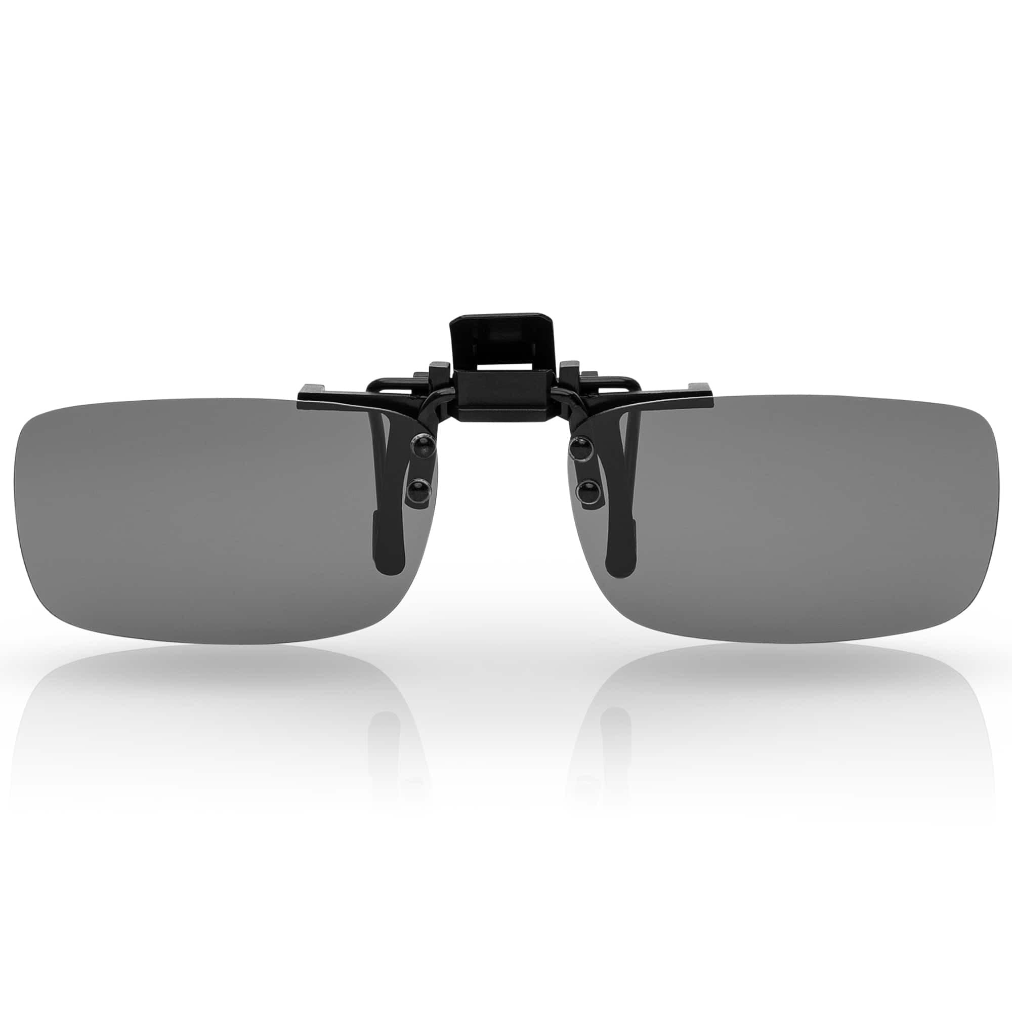 BEZLIT 30447 Sonnenbrillenaufsatz Clip-On Braun polarisiert