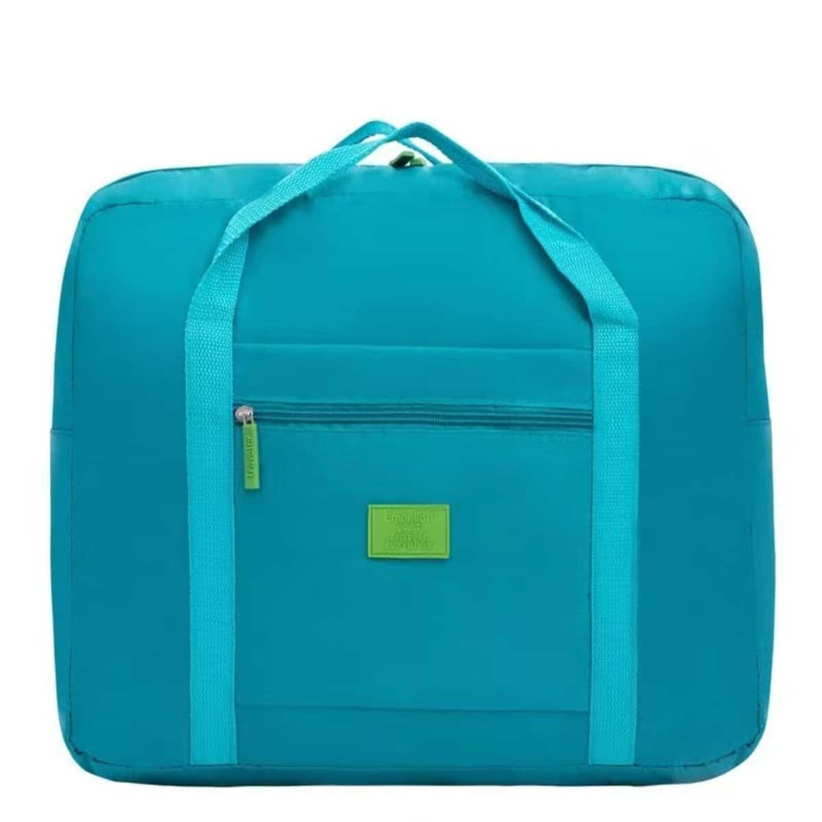 BEZLIT Handgepäck Reisetasche 24 L Schwarz faltbar