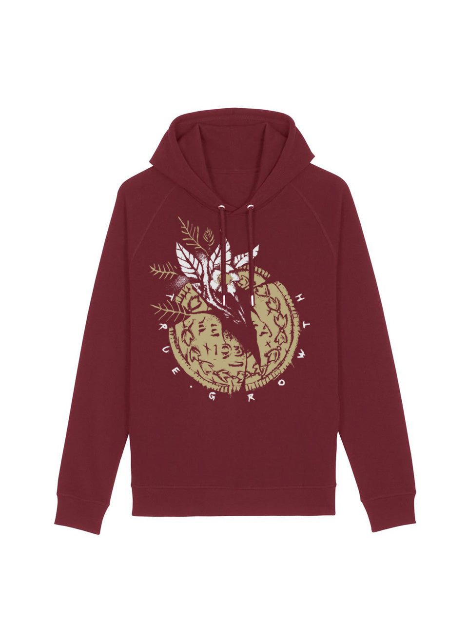 dna merch Wahres Wachstum Aragon Hoodie schwarz