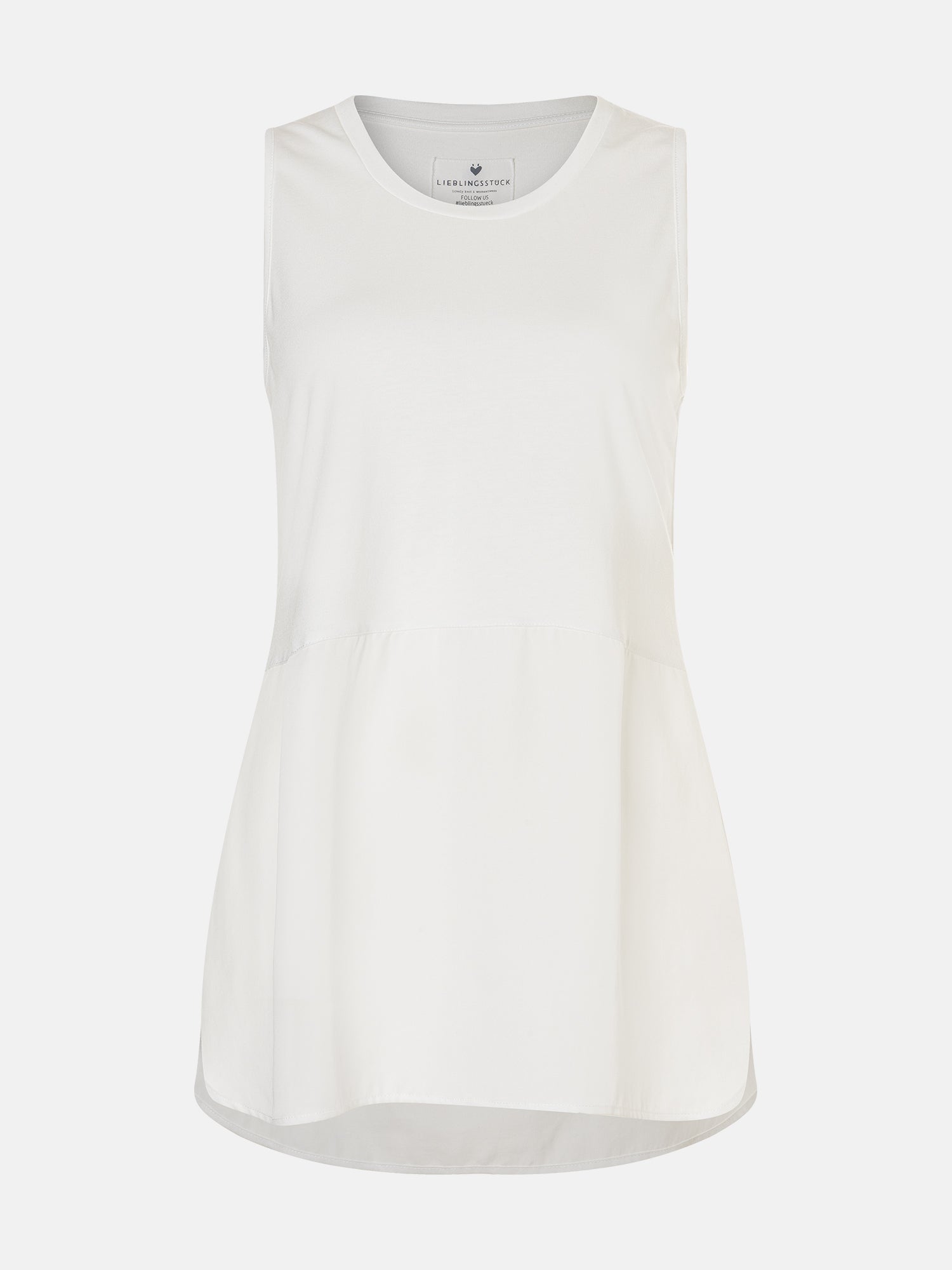 Lieblingsstück RatchiL Top Baumwollmix offwhite ärmellos