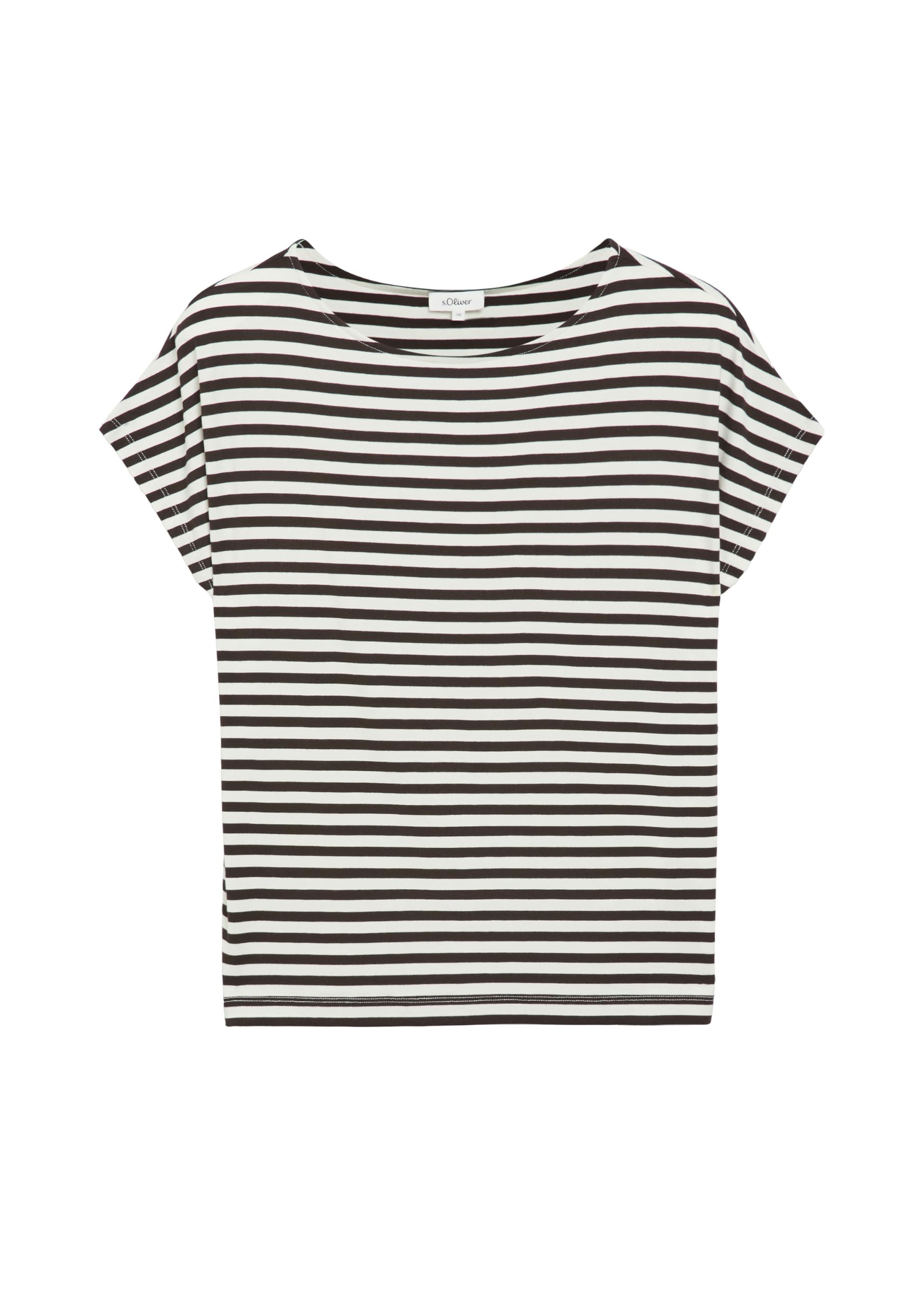 s.Oliver RED LABEL 2180612 T-Shirt gestreift Gr. 40