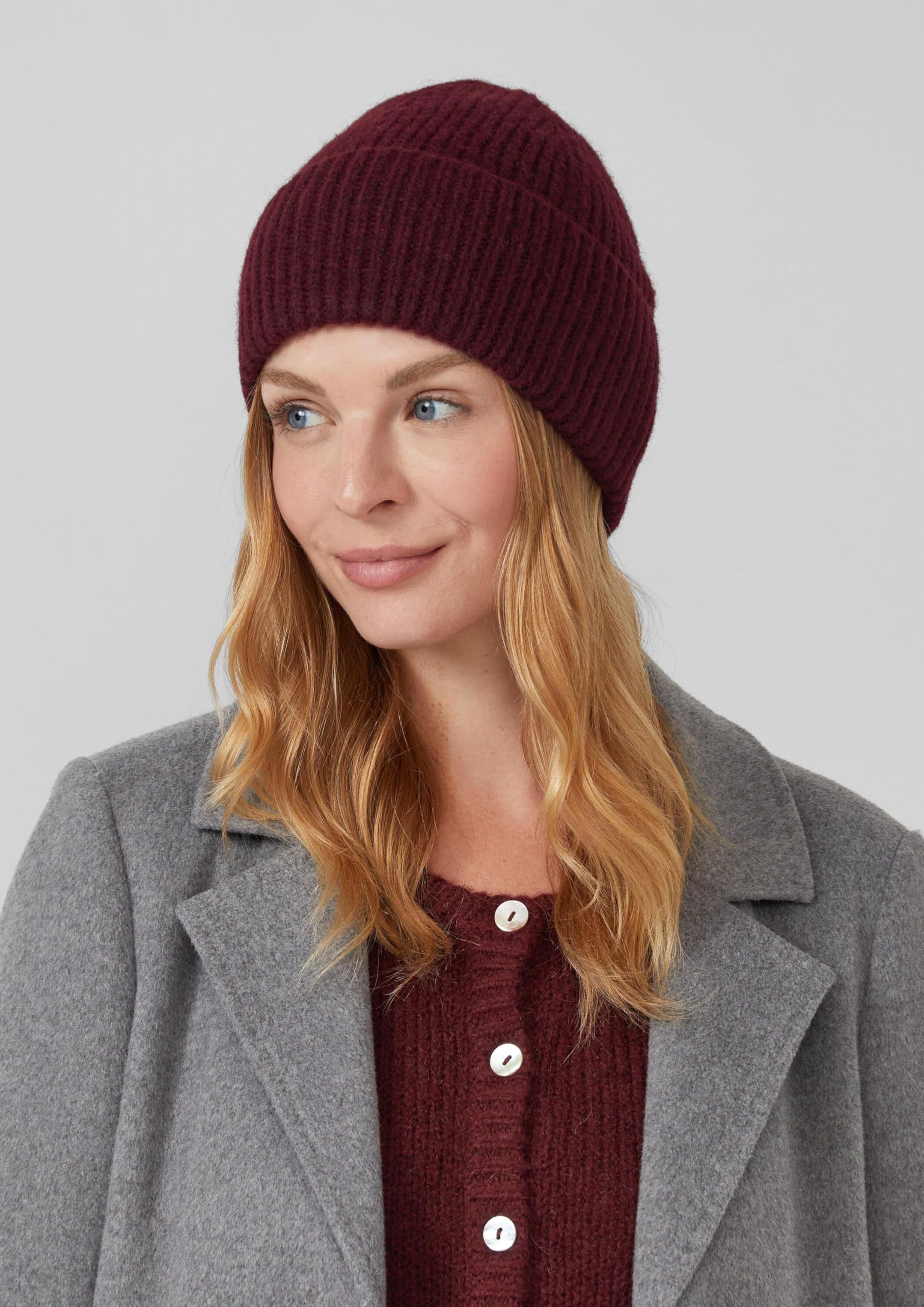 s.Oliver 2169603 Mütze Rot für Damen