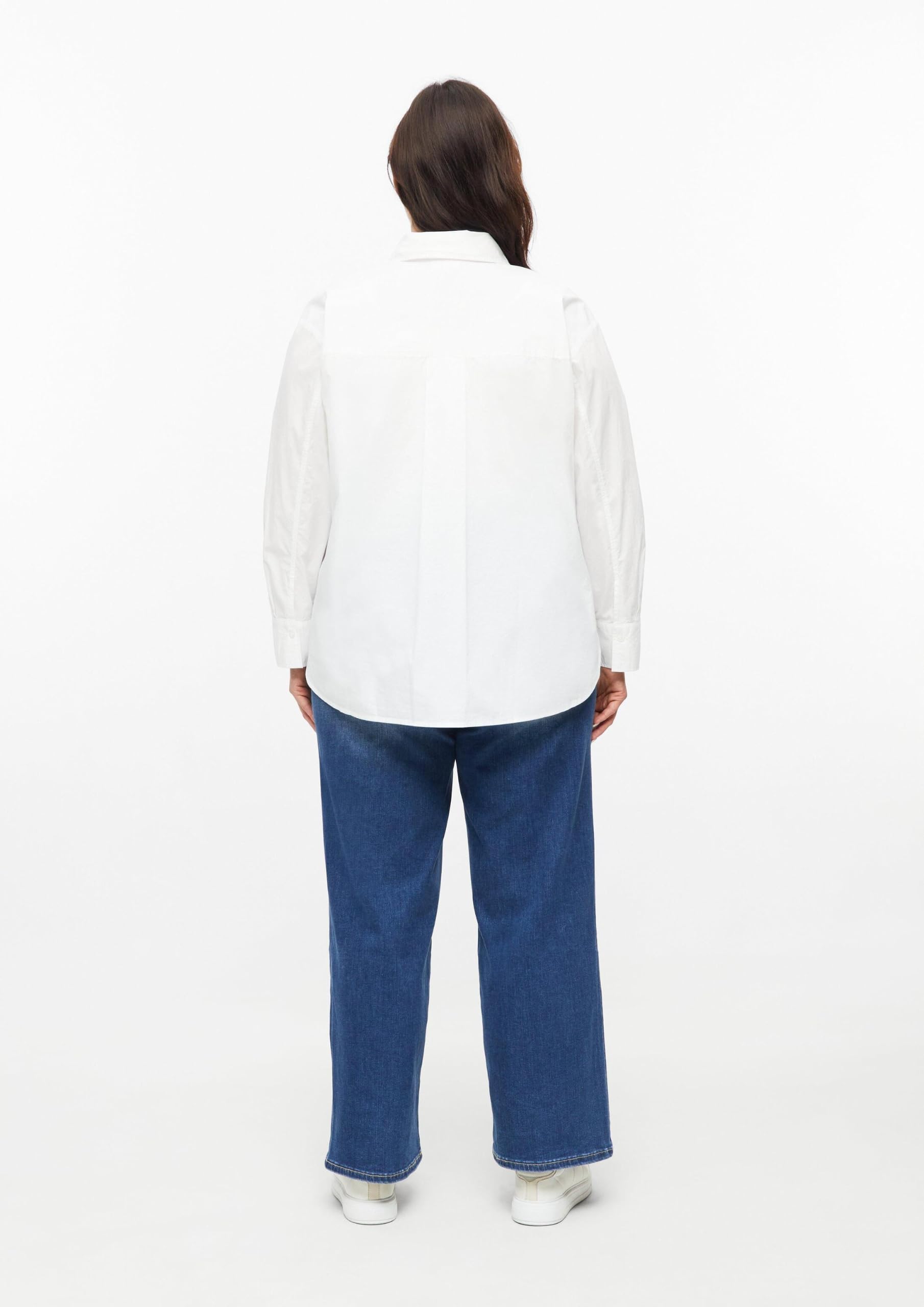 s.Oliver RED LABEL Poplin-Bluse Brusttasche 48