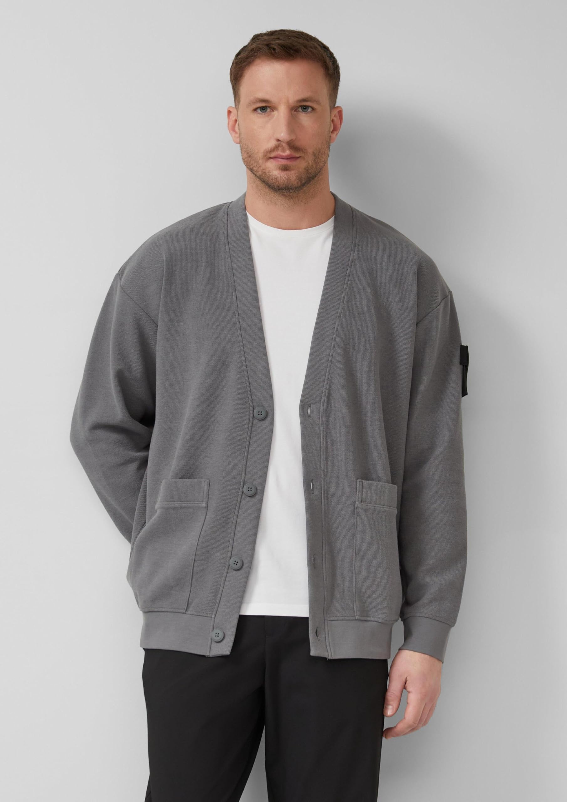 s.Oliver Black Label Cardigan Relaxed-Fit M Sweat