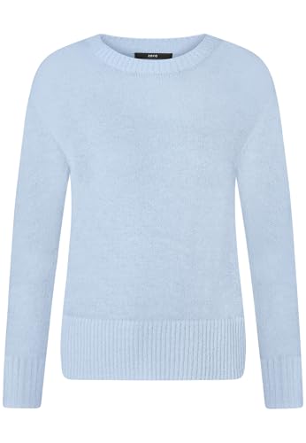 zero Alpakawolle Pullover 40 Soft Chambray warm