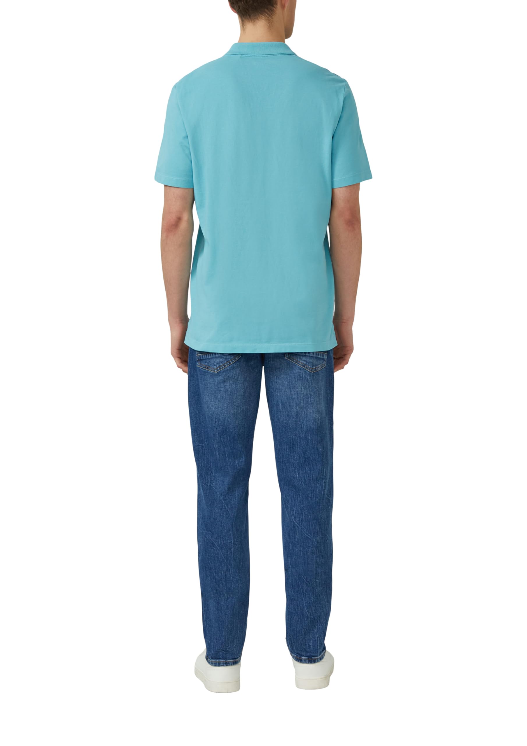 s.Oliver Junior Poloshirt Baumwoll-Piqué Garment Dye