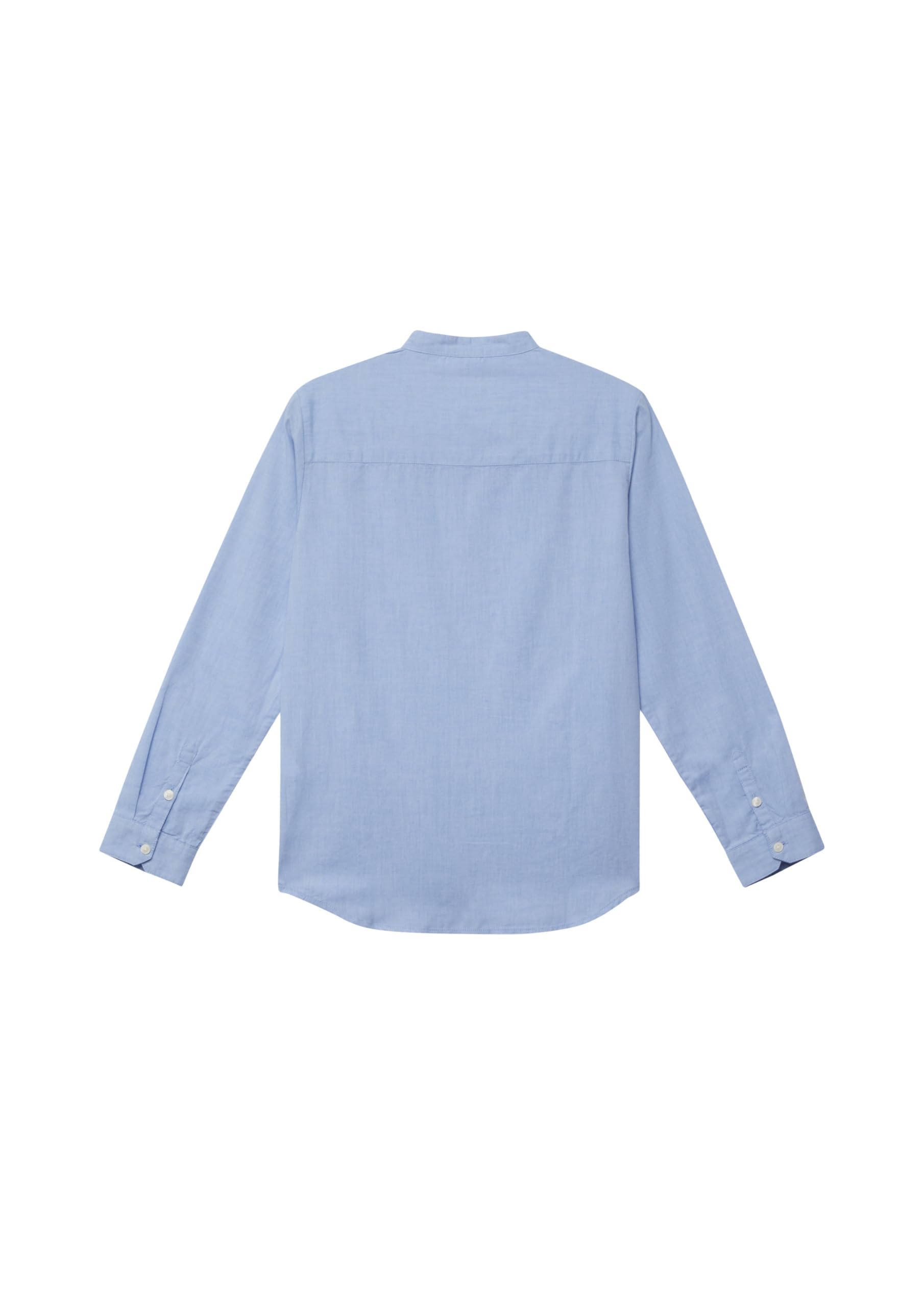 s.Oliver RED LABEL Chambray-Hemd Stehkragen 134-140 hell