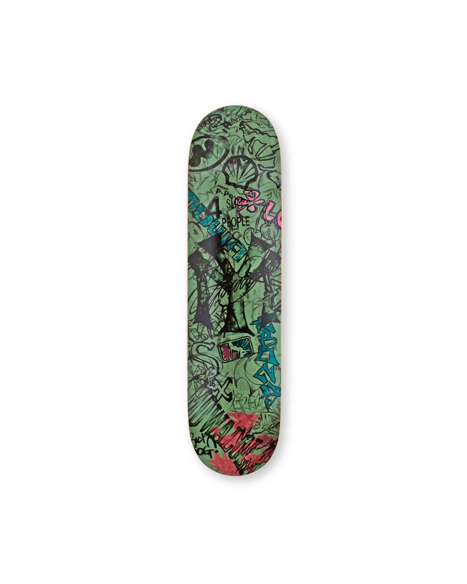 Mowalola Graffiti Skateboard Deck Classic 80cm