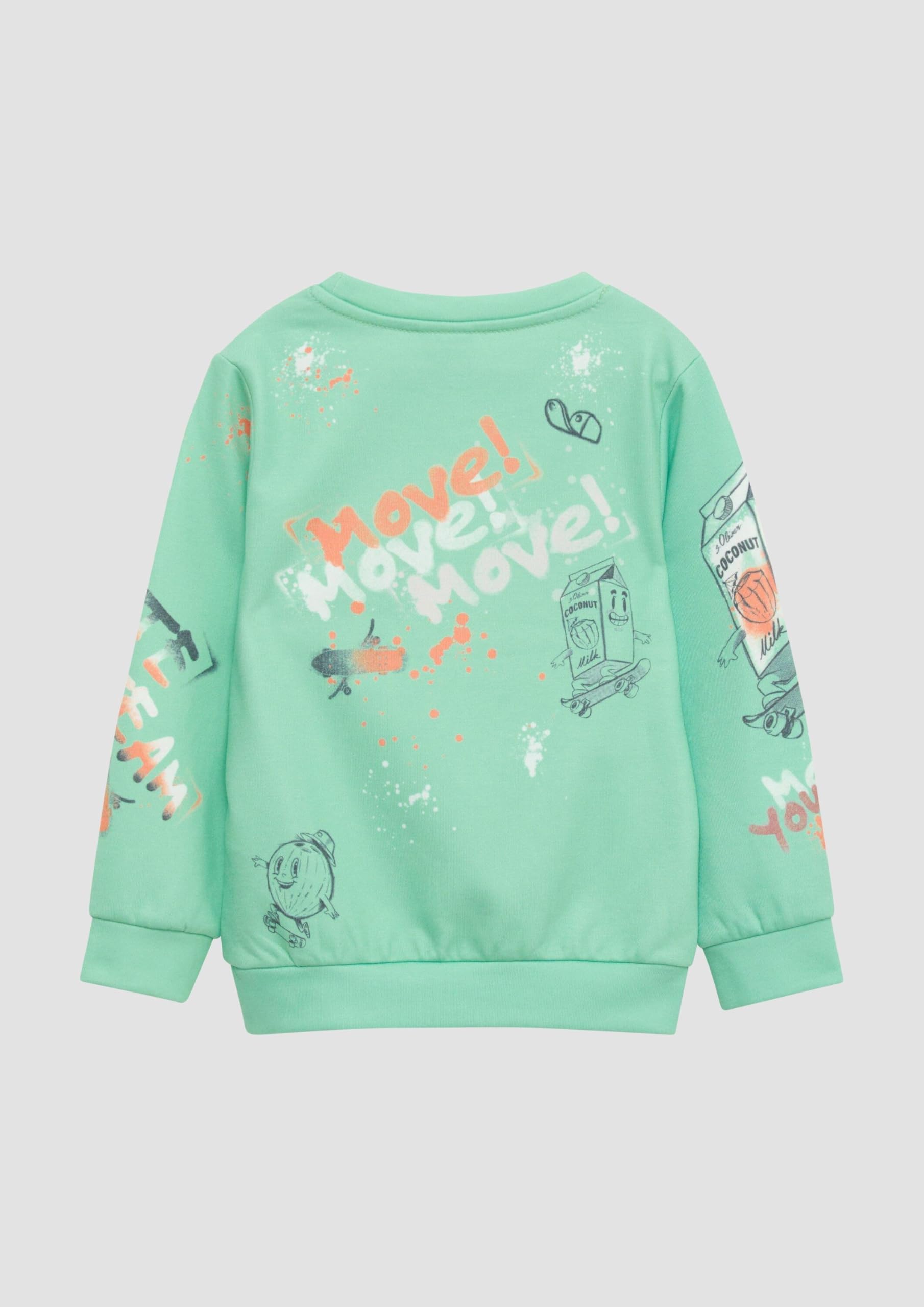 s.Oliver Sweatshirt All-Over-Print Kinder Gr.128-134