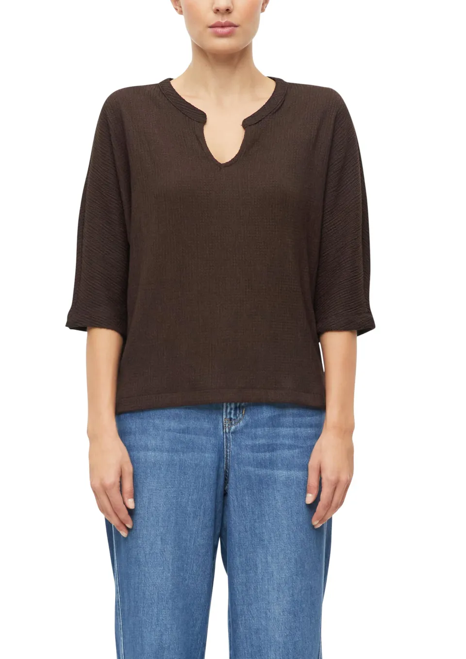 s.Oliver RED LABEL 2182397 T-Shirt 3/4 Arm Baumwolle