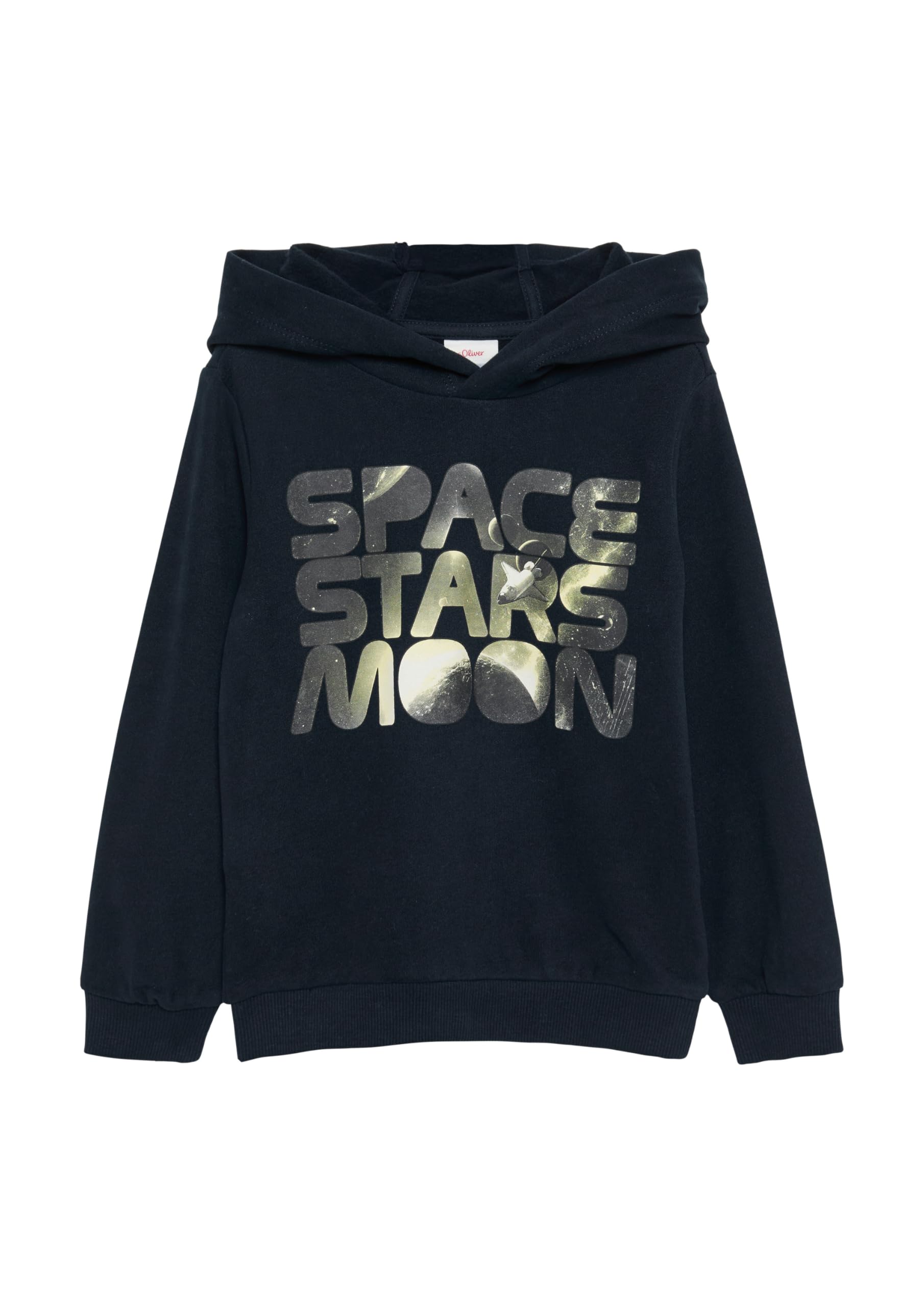 s.Oliver RED LABEL Hoodie Frontprint Türkisblau
