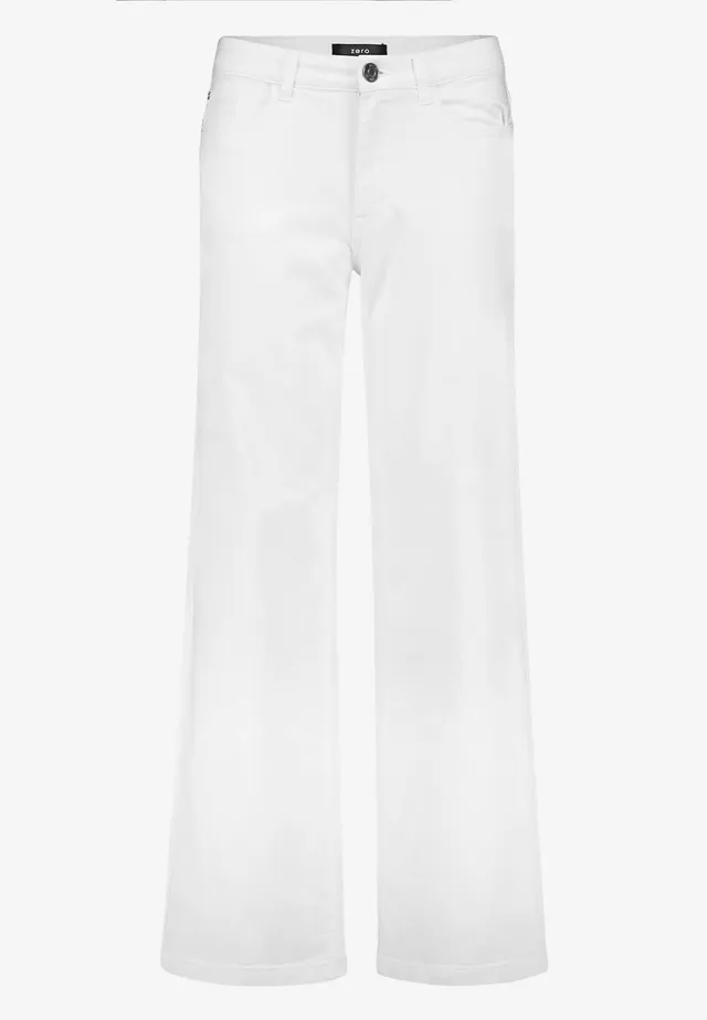 zero Hose Jeans 1/1 Länge Damenhose gerade