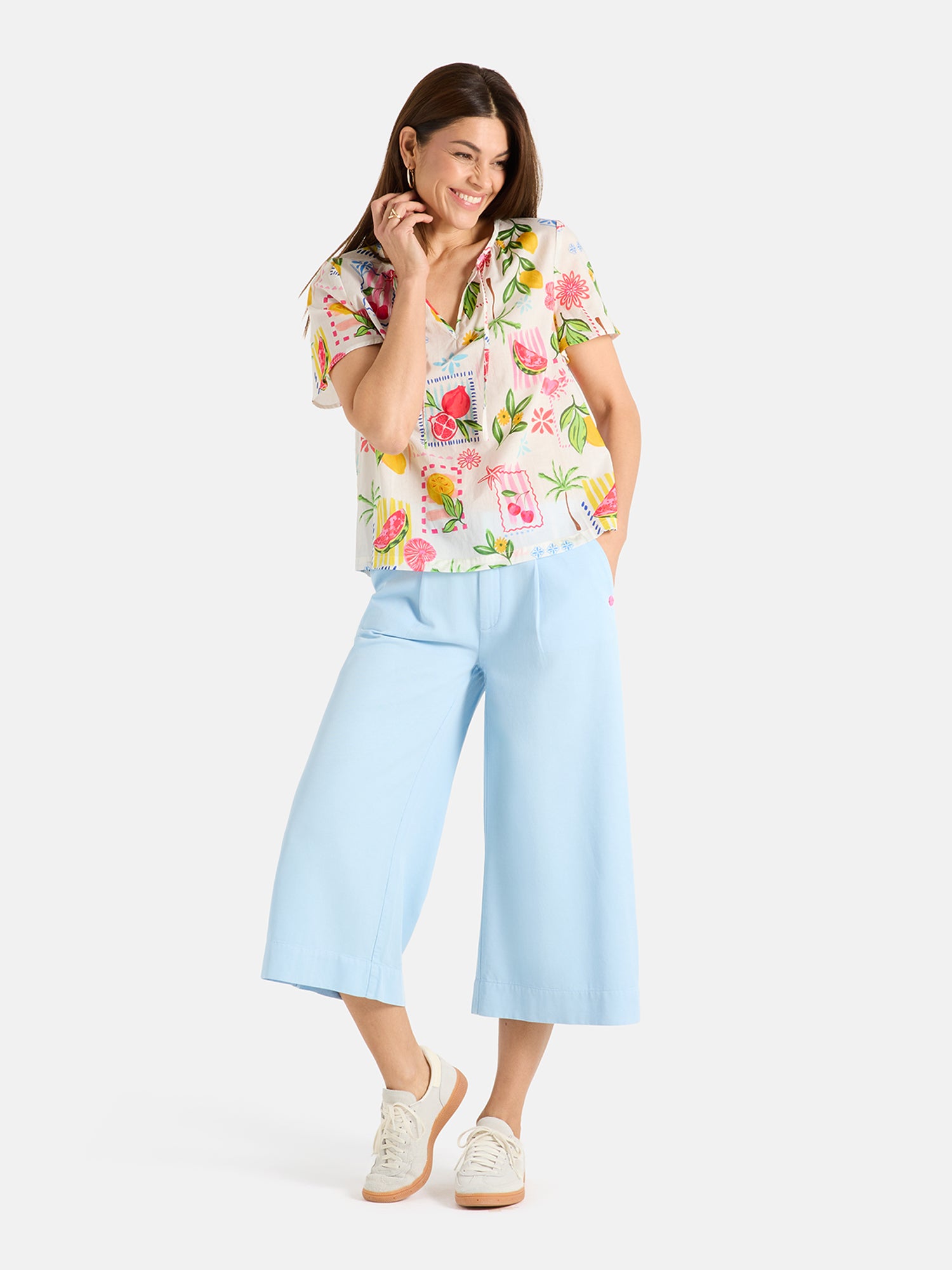 Lieblingsstück MarcellinaL Bluse offwhite Baumwolle