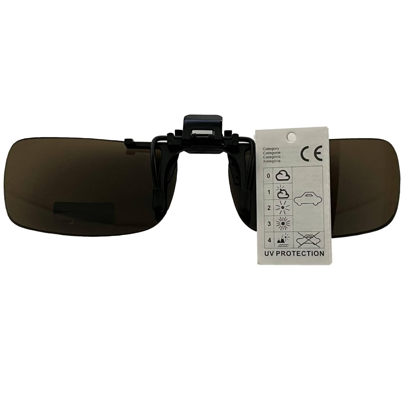 BEZLIT B498 Sonnenbrille Aufsatz polarisiert Schwarz 124 mm