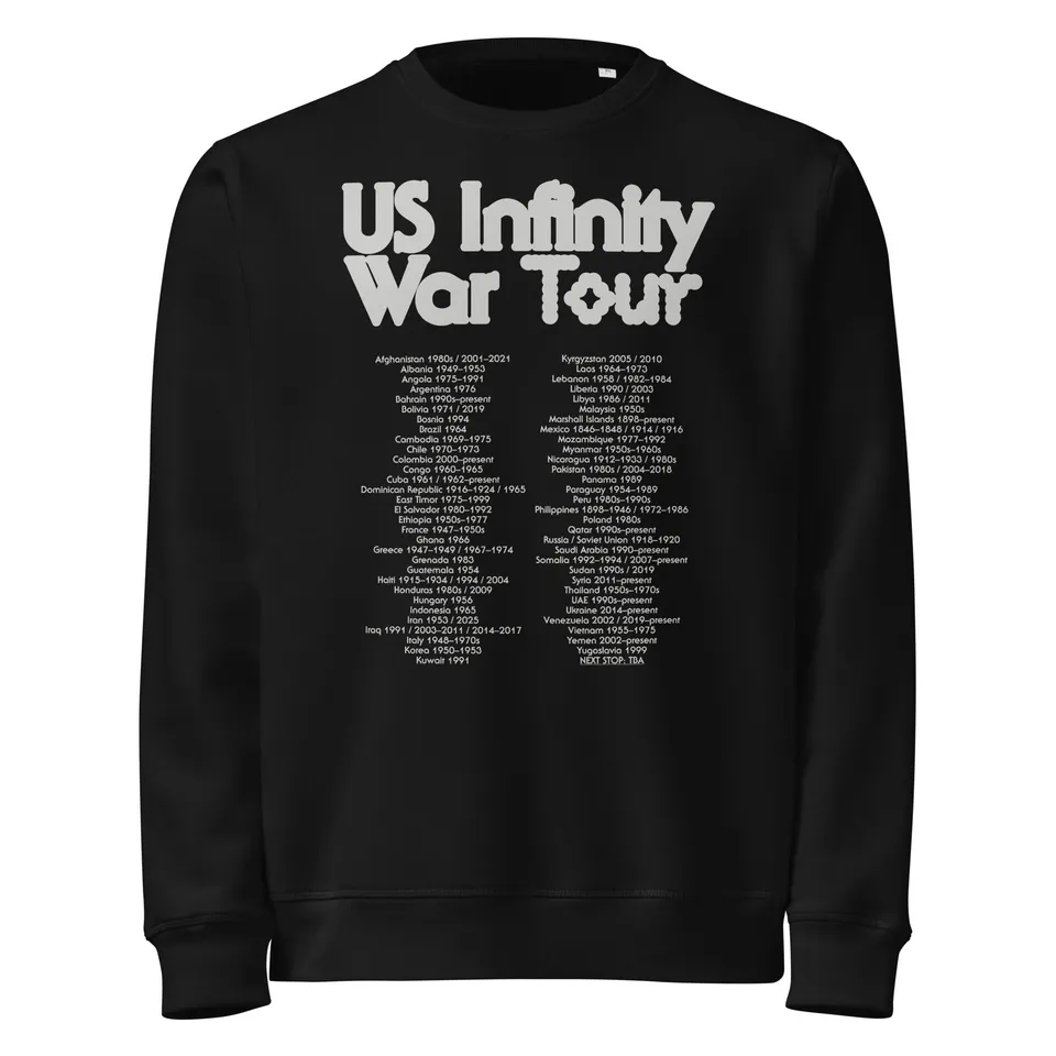 Progressive International PI01 Infinity War Tour Sweatshirt