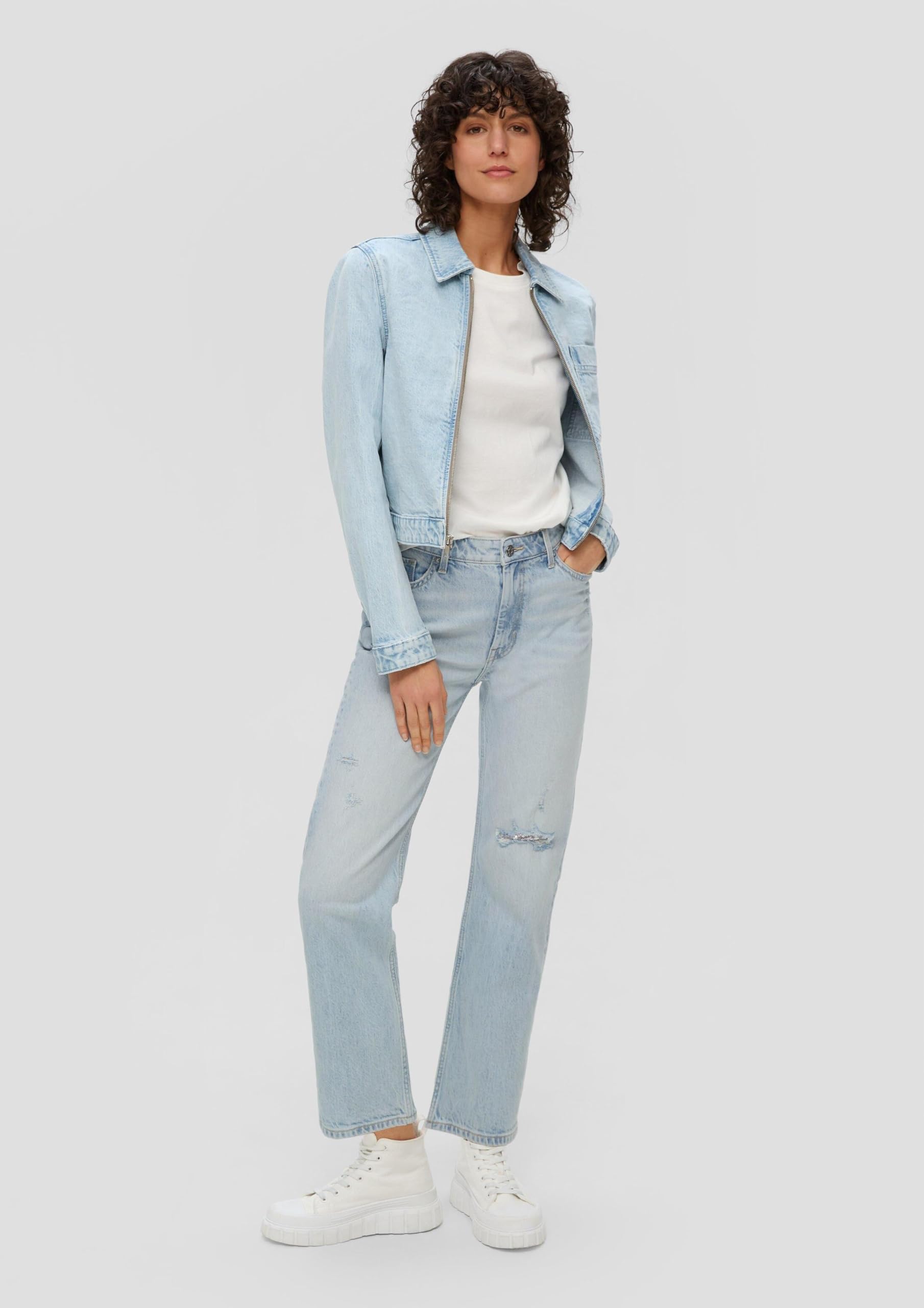 s.Oliver Red Label Jeans 2143862 7/8 Straight Damen