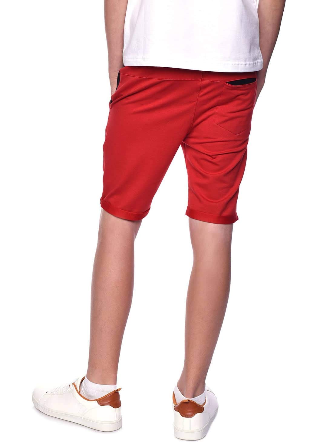 BEZLIT 30069 Jungen Shorts Rot Stretch kurze Hose