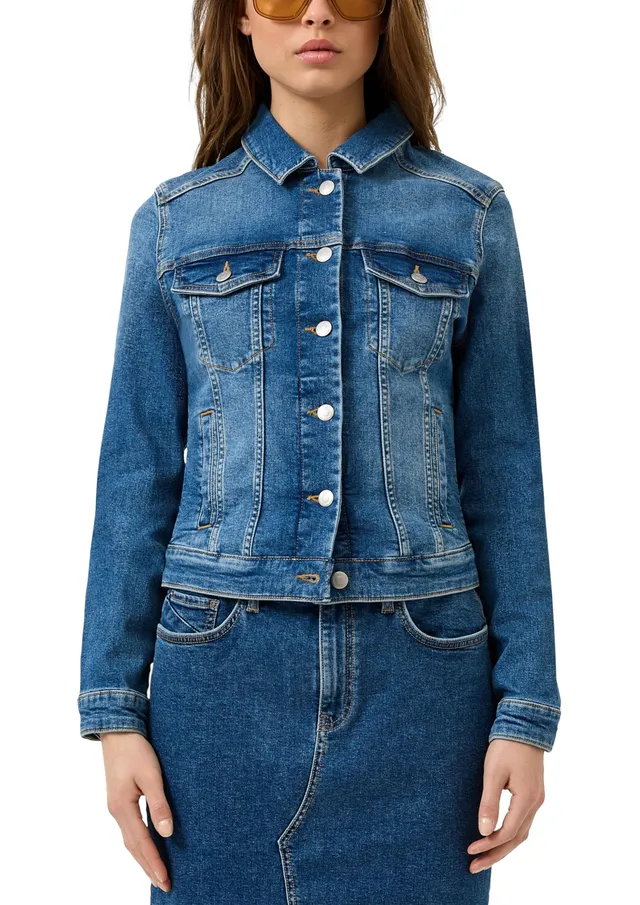 s.Oliver QS Elastische Jeansjacke Gr. L elastisch