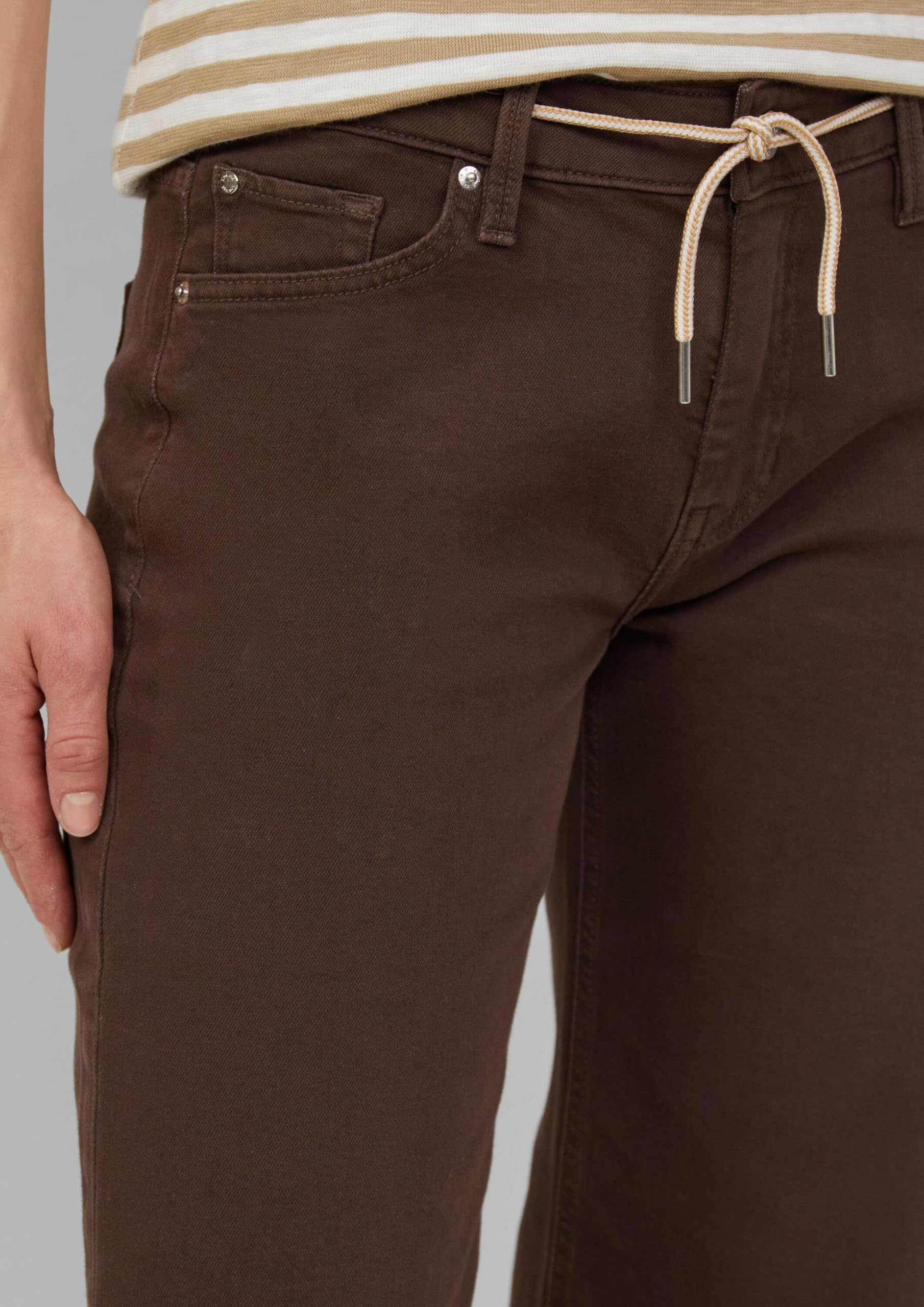 s.Oliver Karolin Cropped Jeans Regular Fit offener Saum