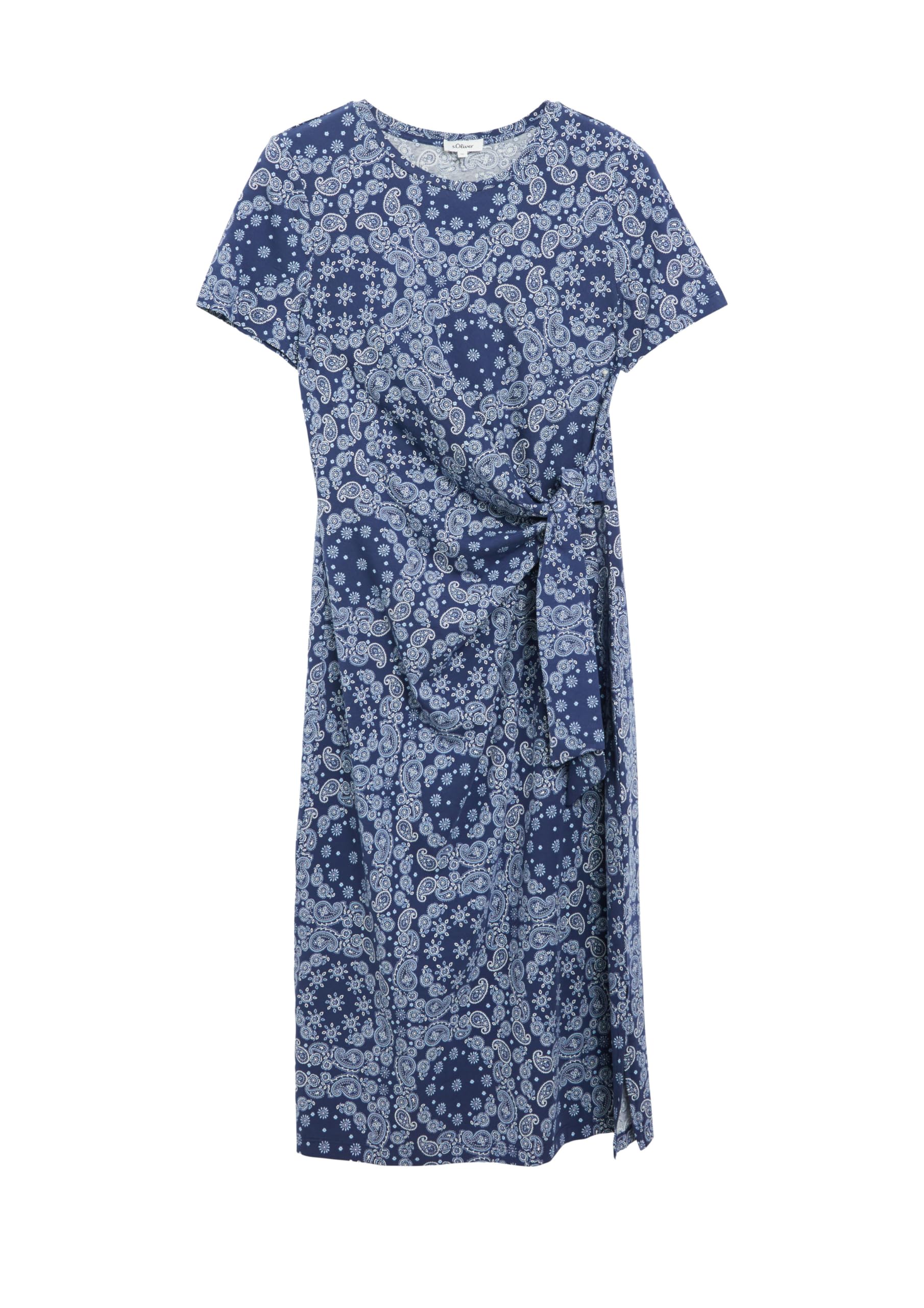 s.Oliver Red Label Midi-Kleid Gr.40 Jersey Print