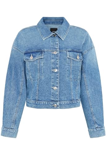 zero Jeansjacke kurz Gr. 40 Middle Blue Denim robust