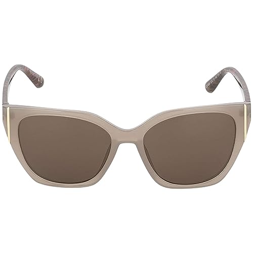 BEZLIT Cat Eye Damen Sonnenbrille Taupe UV400 groß