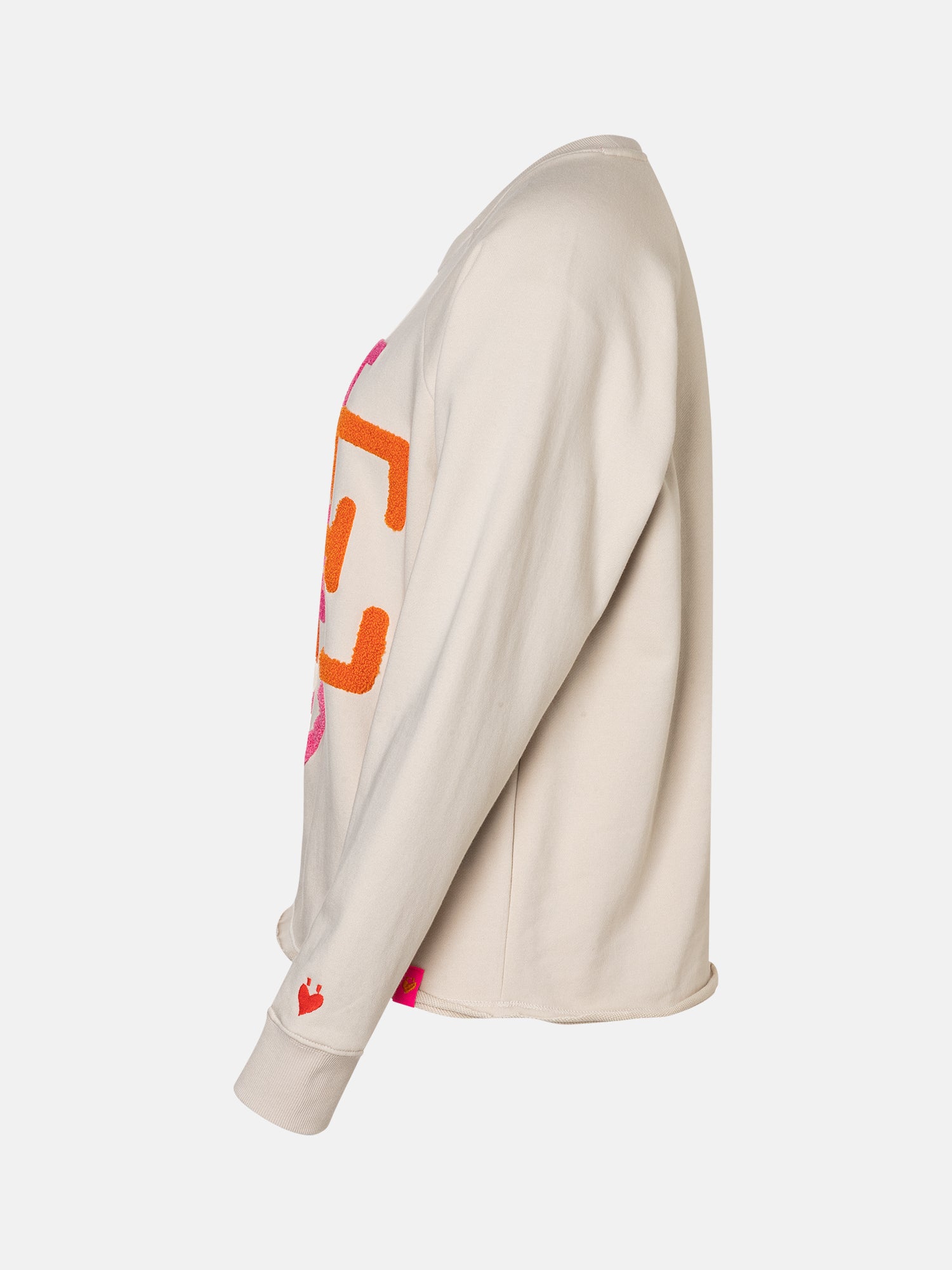 Lieblingsstück BirdieL Sweatshirt beige aus Baumwollmix