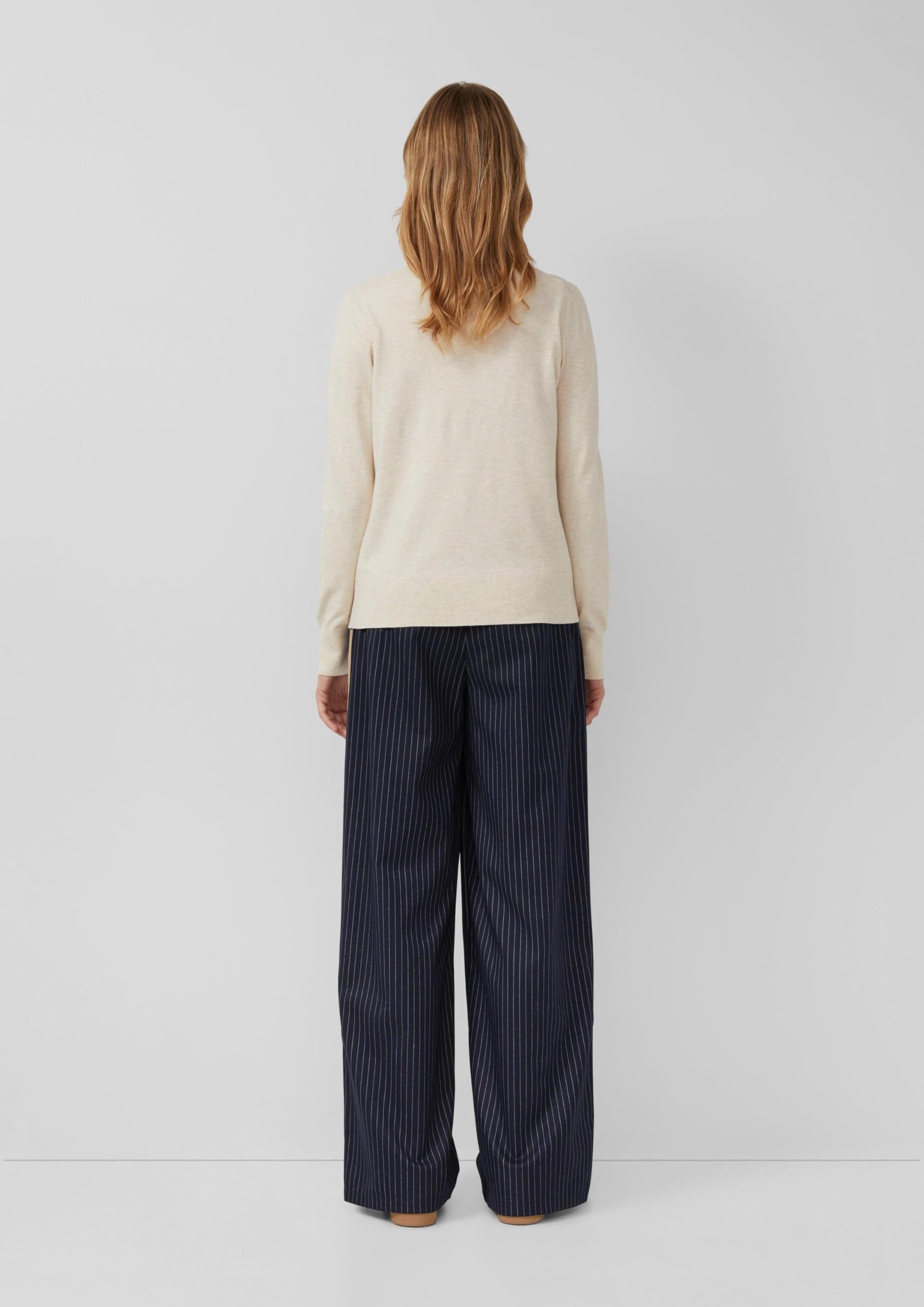 s.Oliver Rollkragenpullover Viskosemix Gr.42 beige