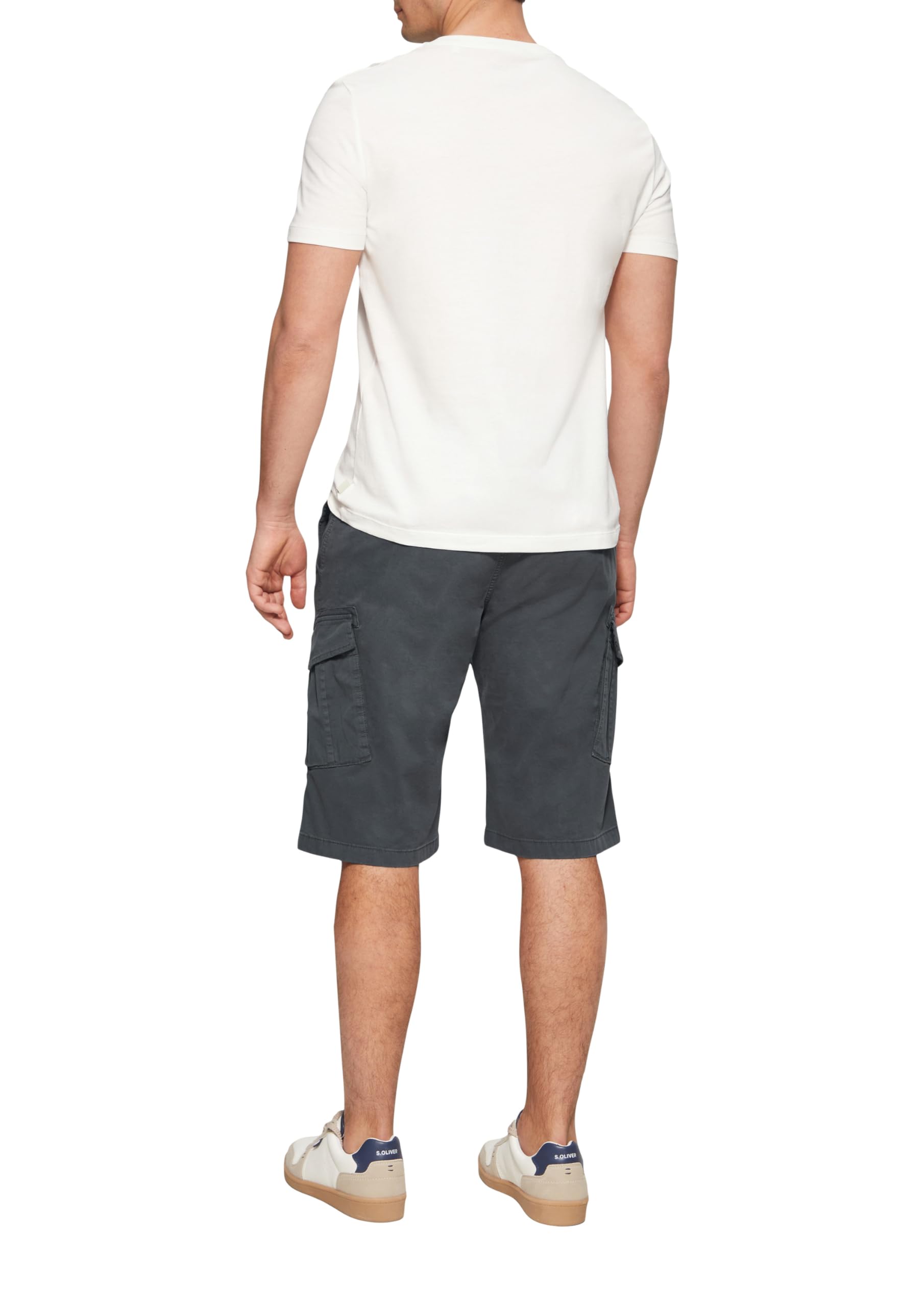 s.Oliver Cargo-Shorts Relaxed Fit olivgrün