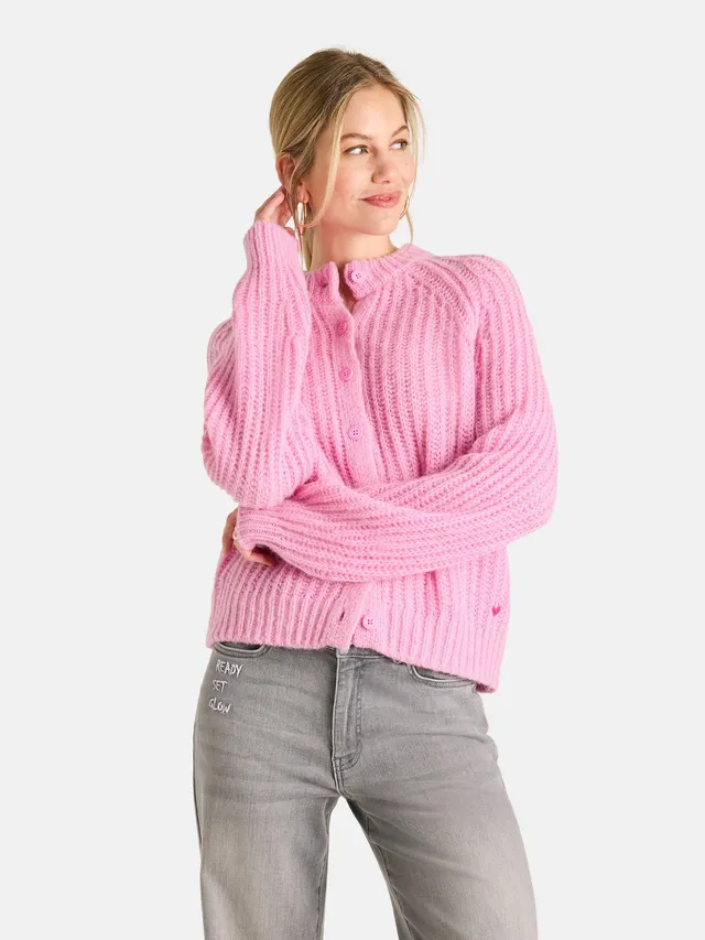 Lieblingsstück MizaL Strickjacke fig Alpaka Wollmix