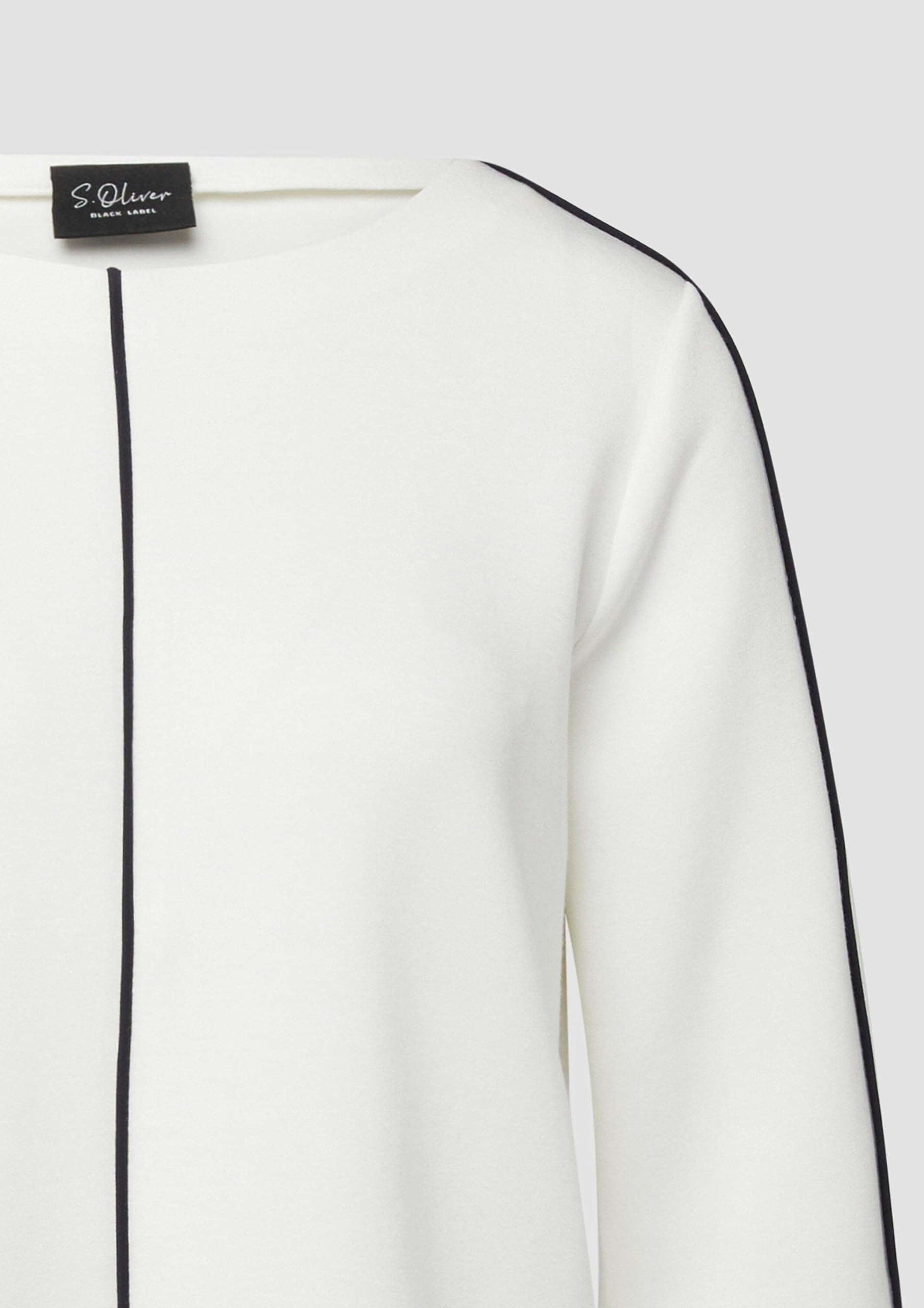 s.Oliver Black Label 2174849 Sweatshirt Weiß 40