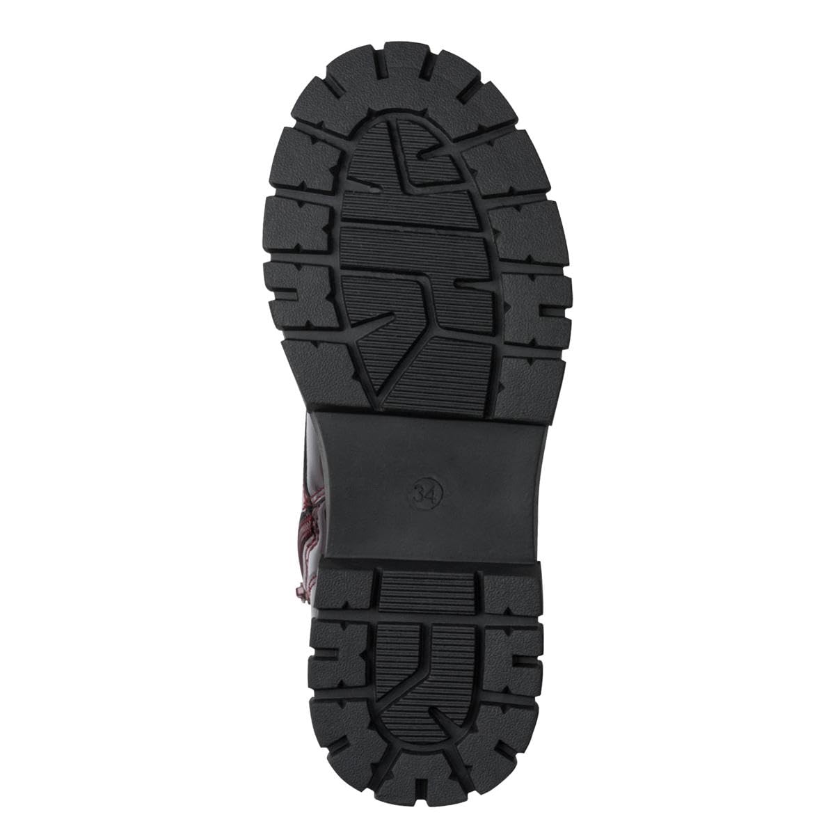 s.Oliver Junior Stiefeletten Bordeaux Pat Reissverschluss