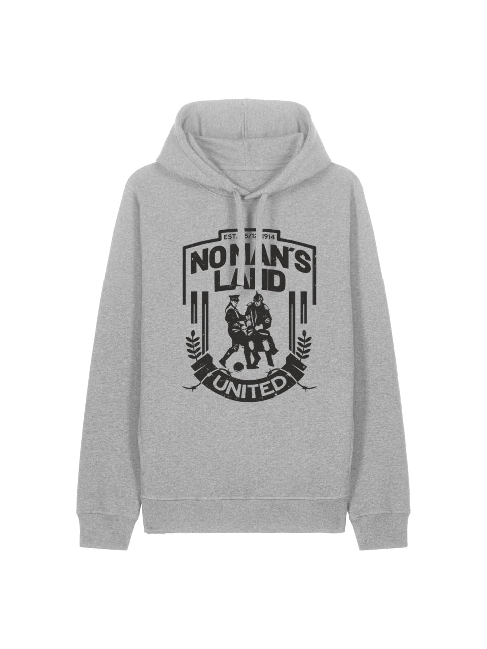 dna merch No Man’s Land United Kapuzenpullover Biobaumwolle