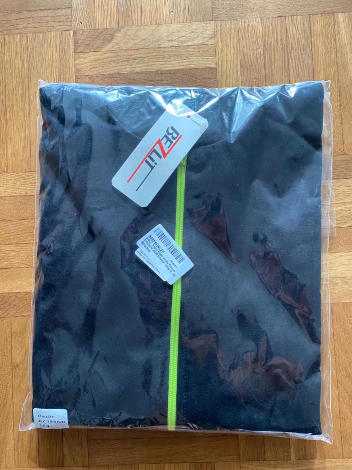 BEZLIT Jungen Sweatjacke Break Rules schwarz-hellgrün Zip