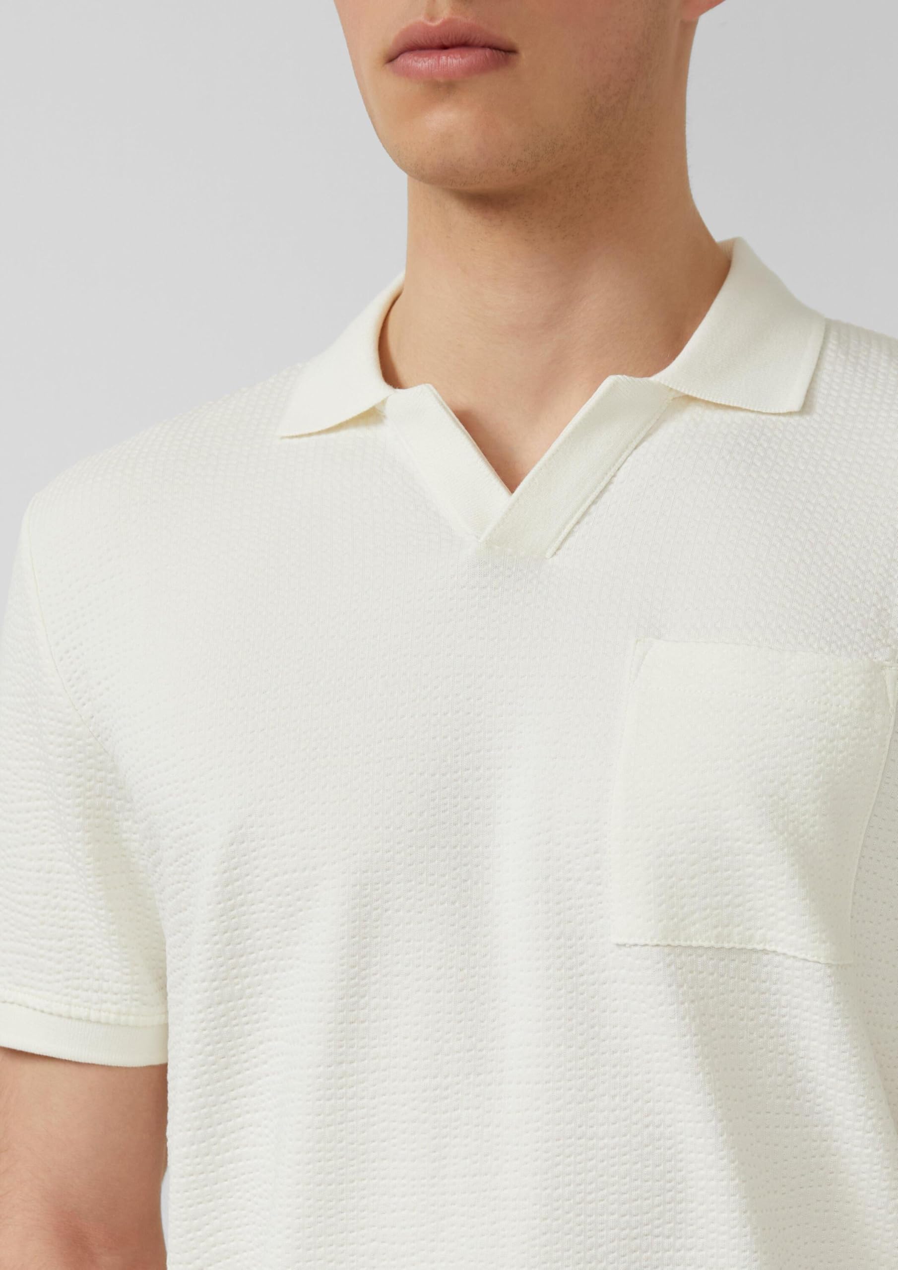 s.Oliver Junior Poloshirt Brusttasche XXL creme